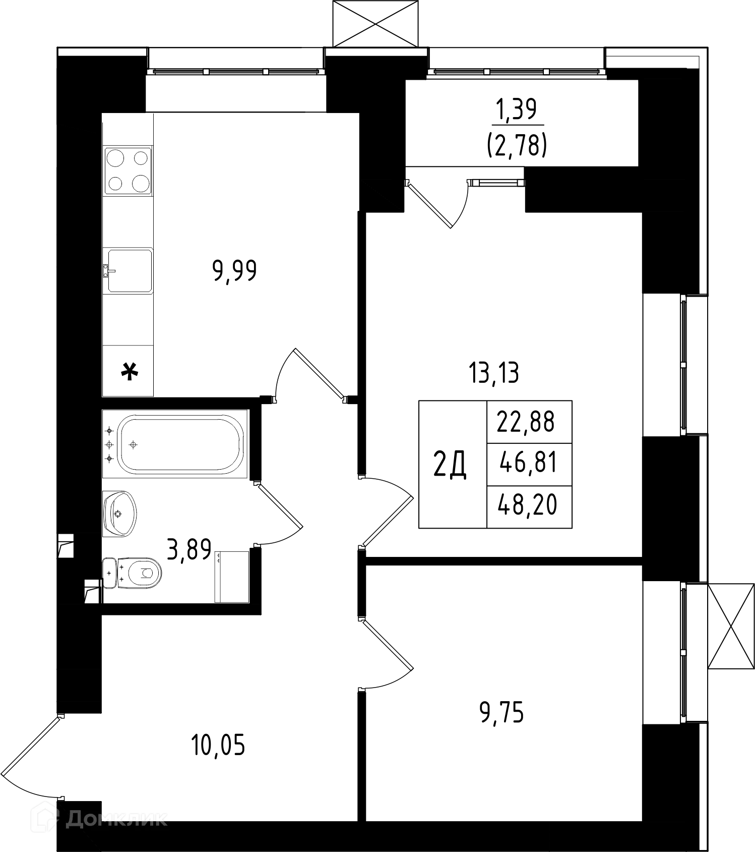 Фото квартиры в ЖК Династия