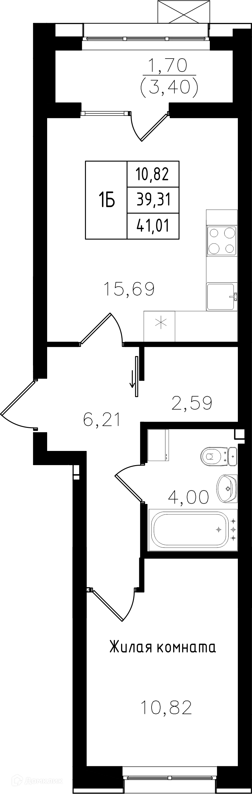 Фото квартиры в ЖК Династия