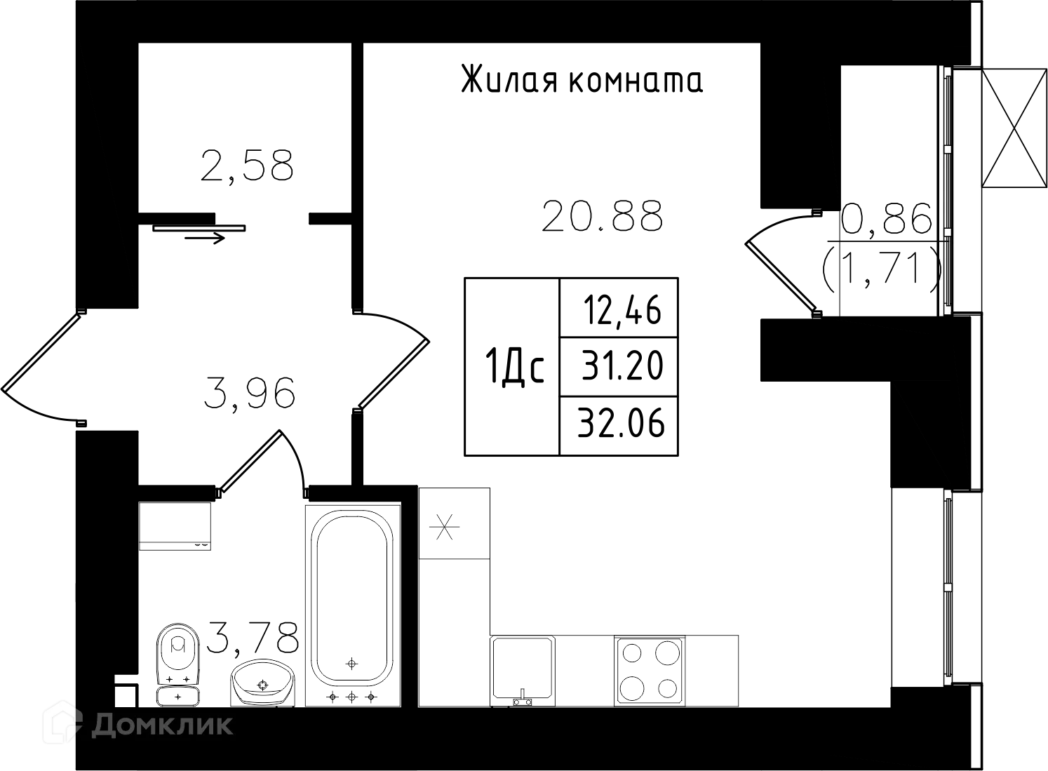 Фото квартиры в ЖК Династия