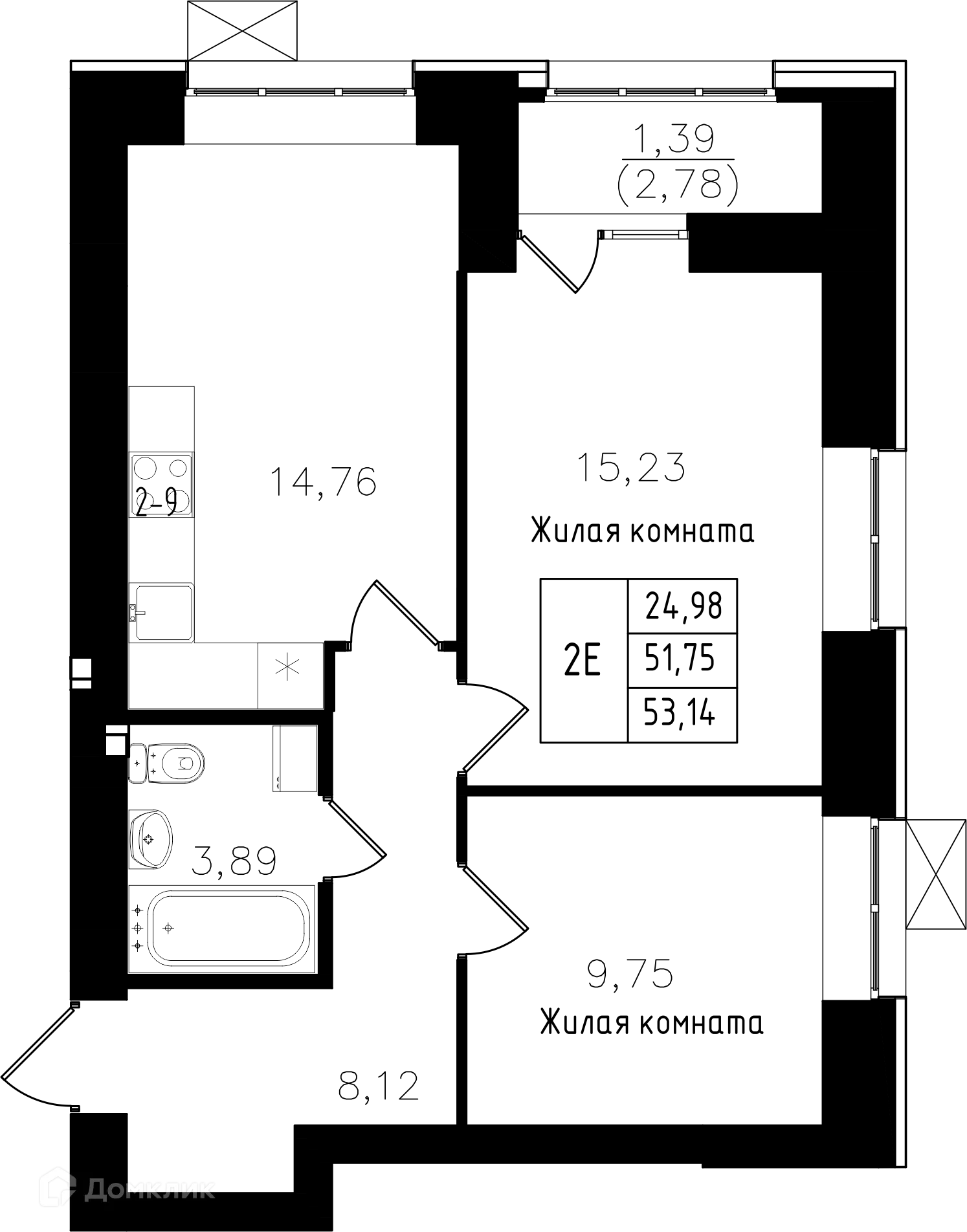 Фото квартиры в ЖК Династия