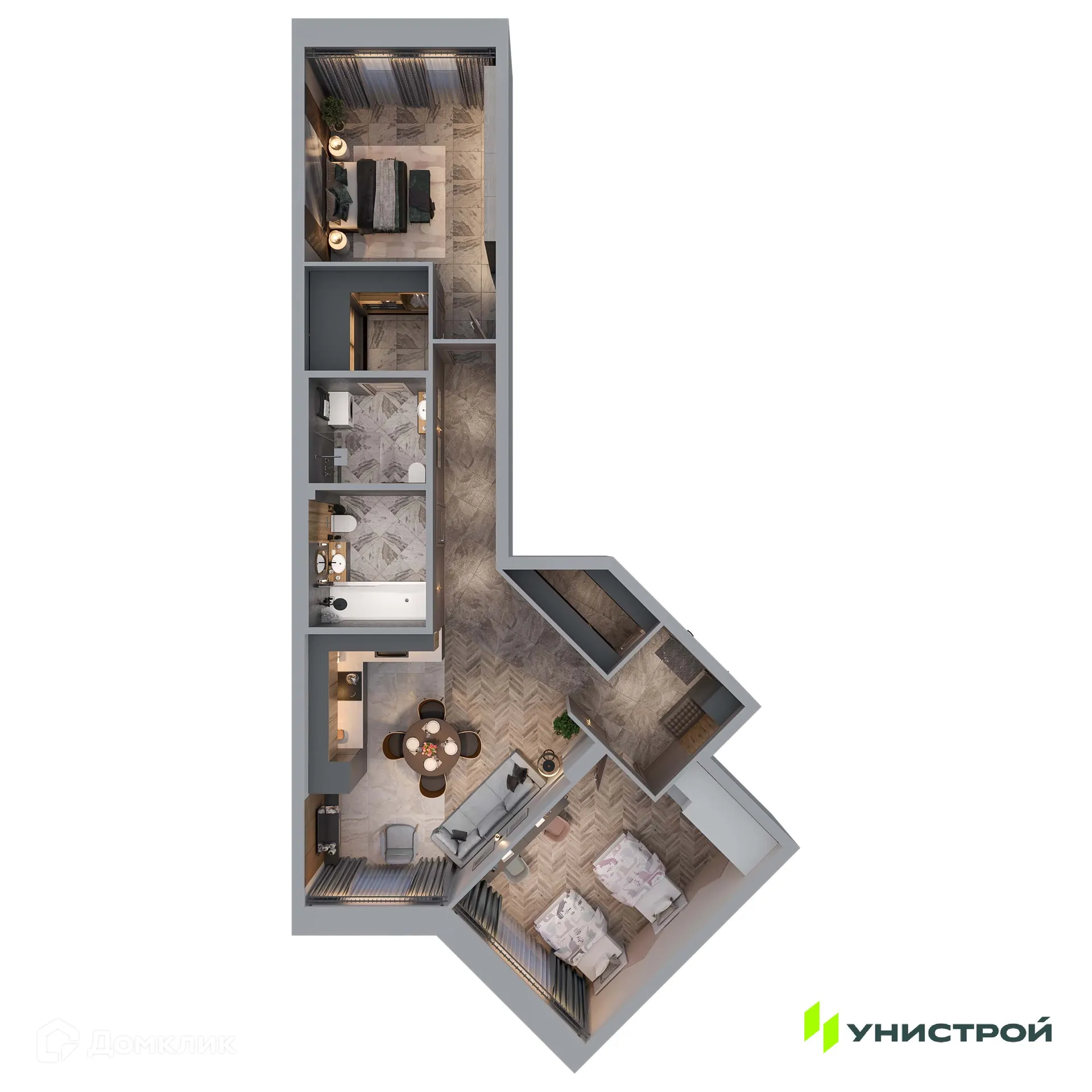 Фото квартиры в ЖК Statum (Статум)