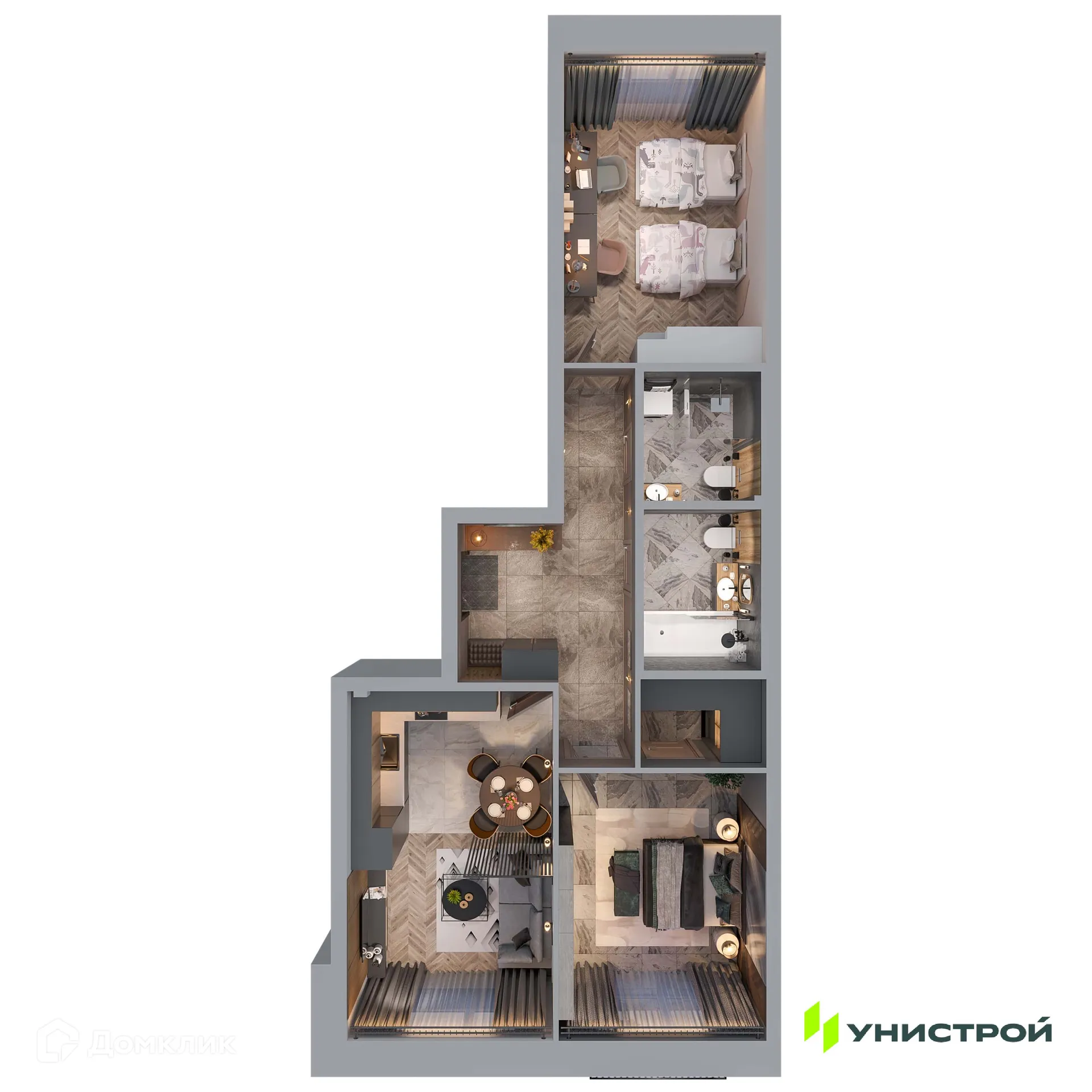 Фото квартиры в ЖК Statum (Статум)