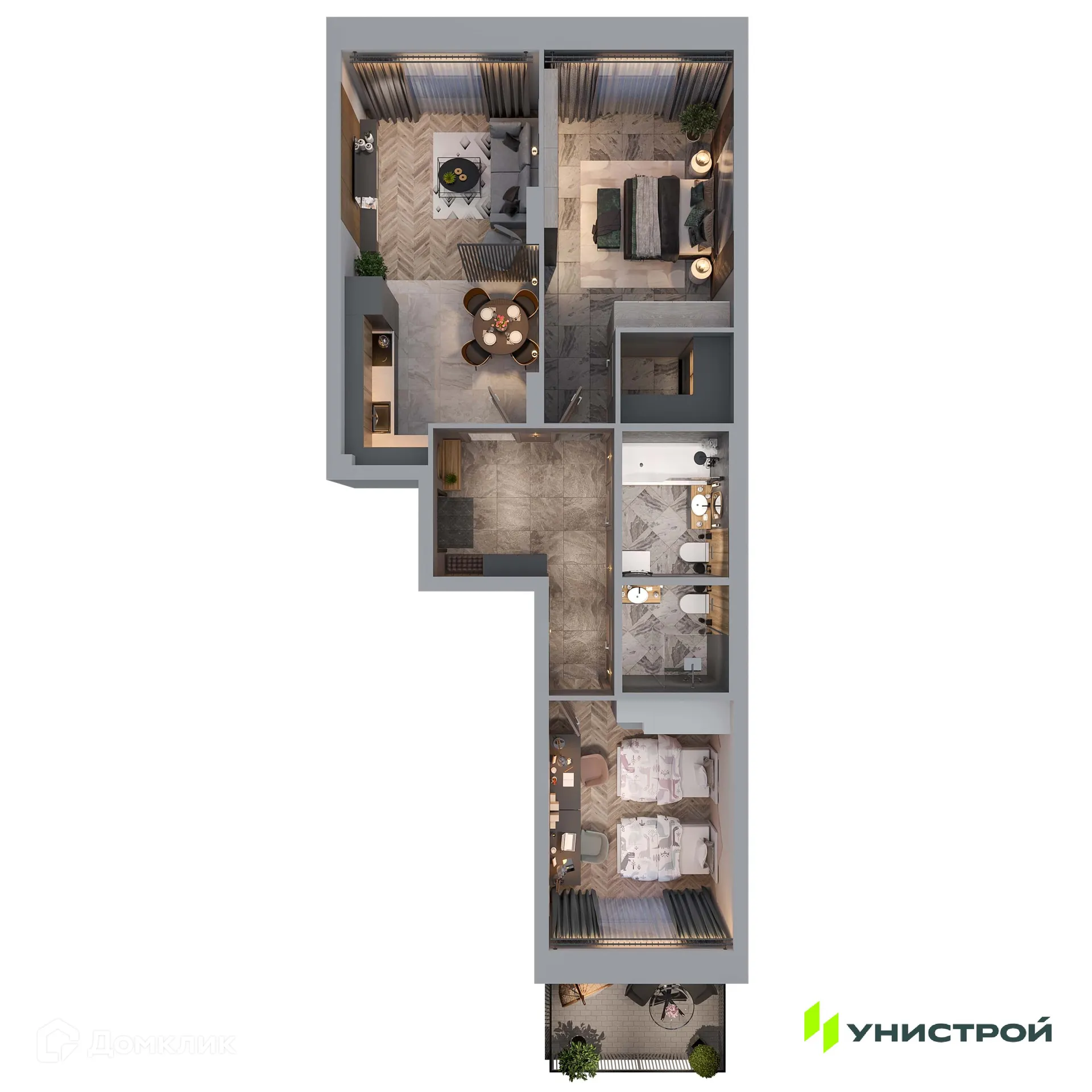 Фото квартиры в ЖК Statum (Статум)