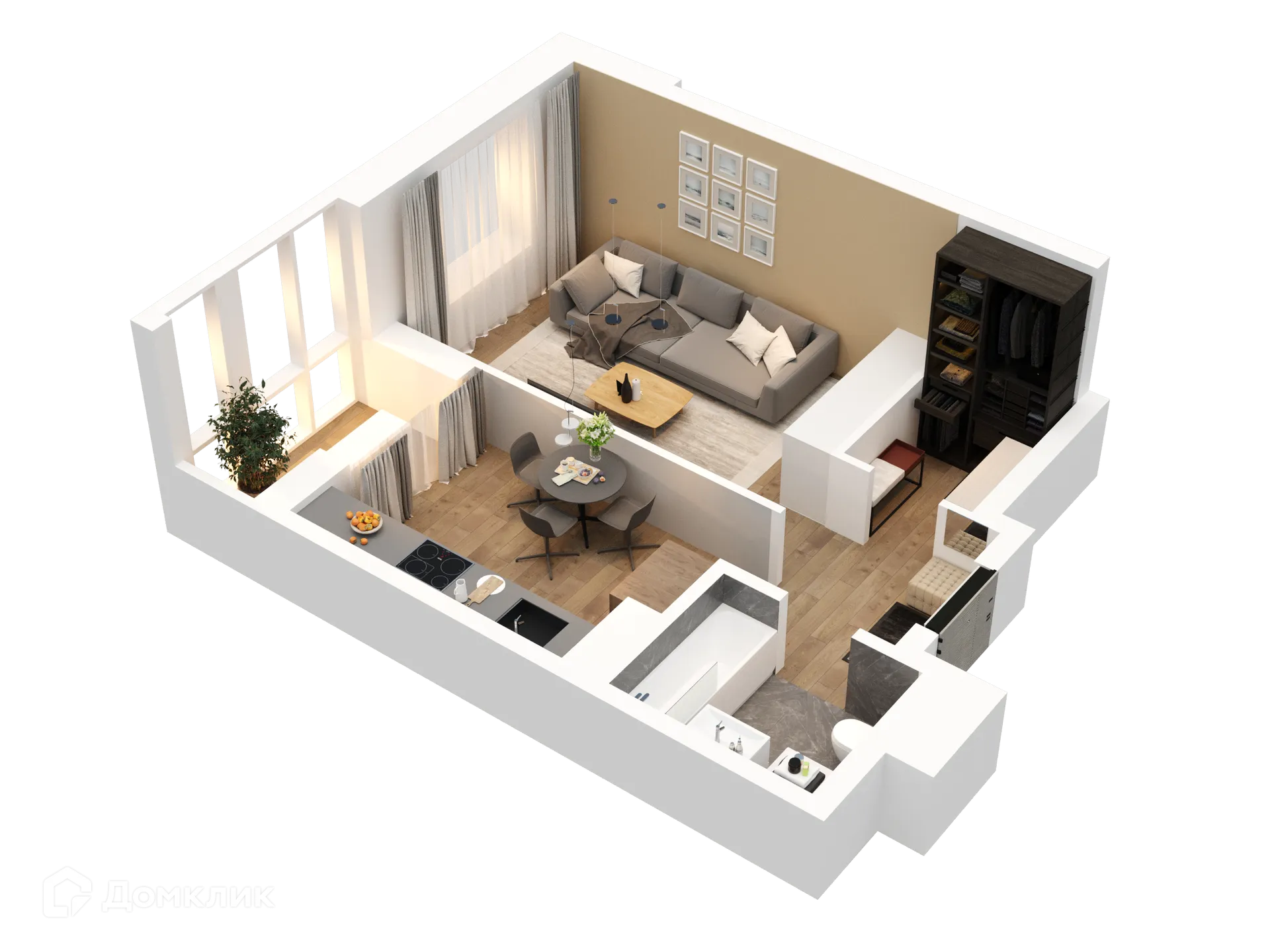 Фото квартиры в ЖК Статный