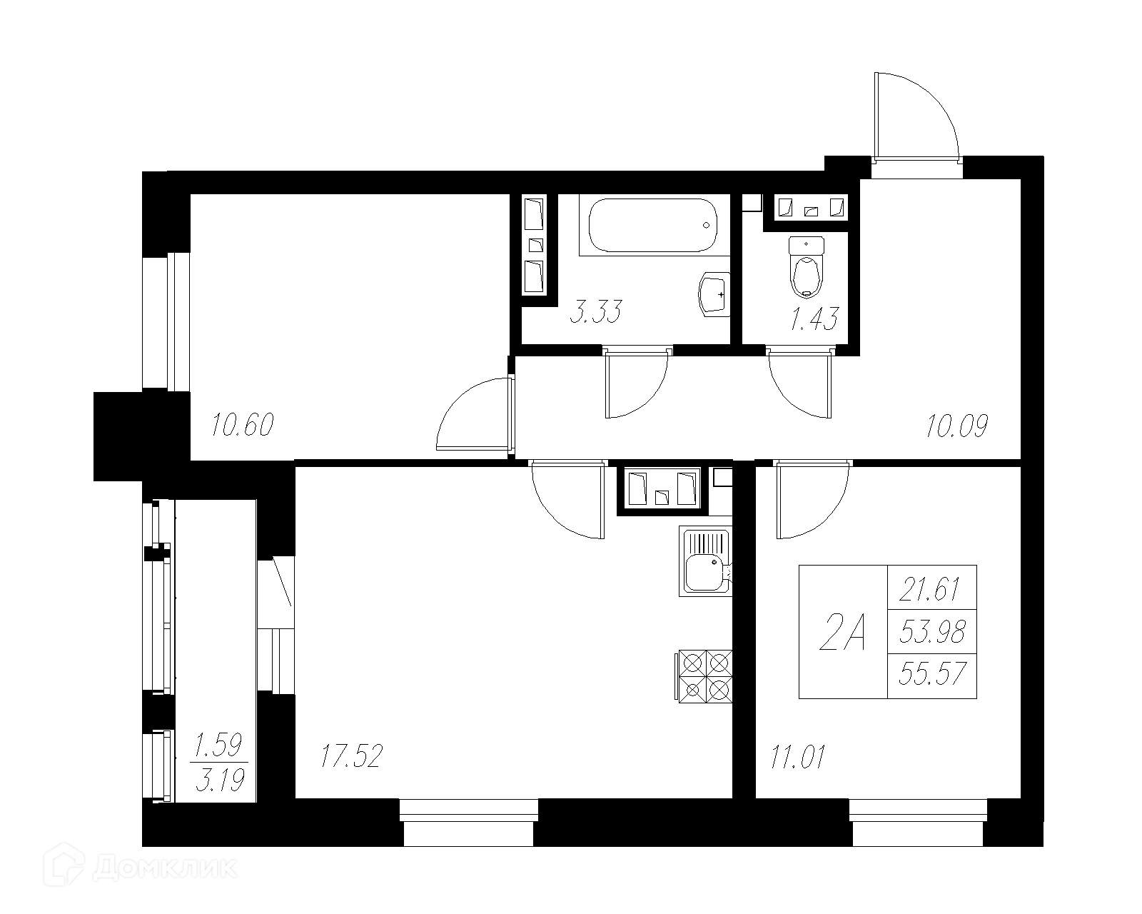 Фото квартиры в ЖК Статный