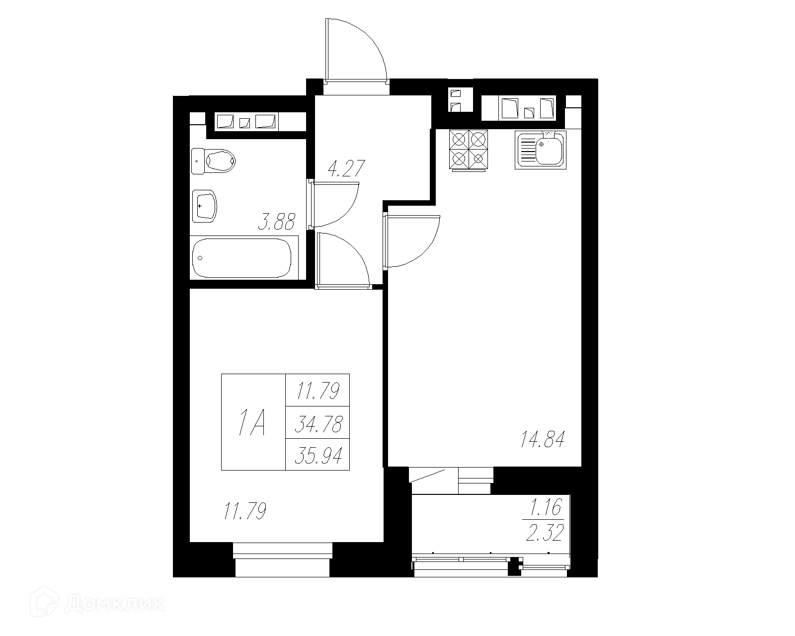 Фото квартиры в ЖК Статный