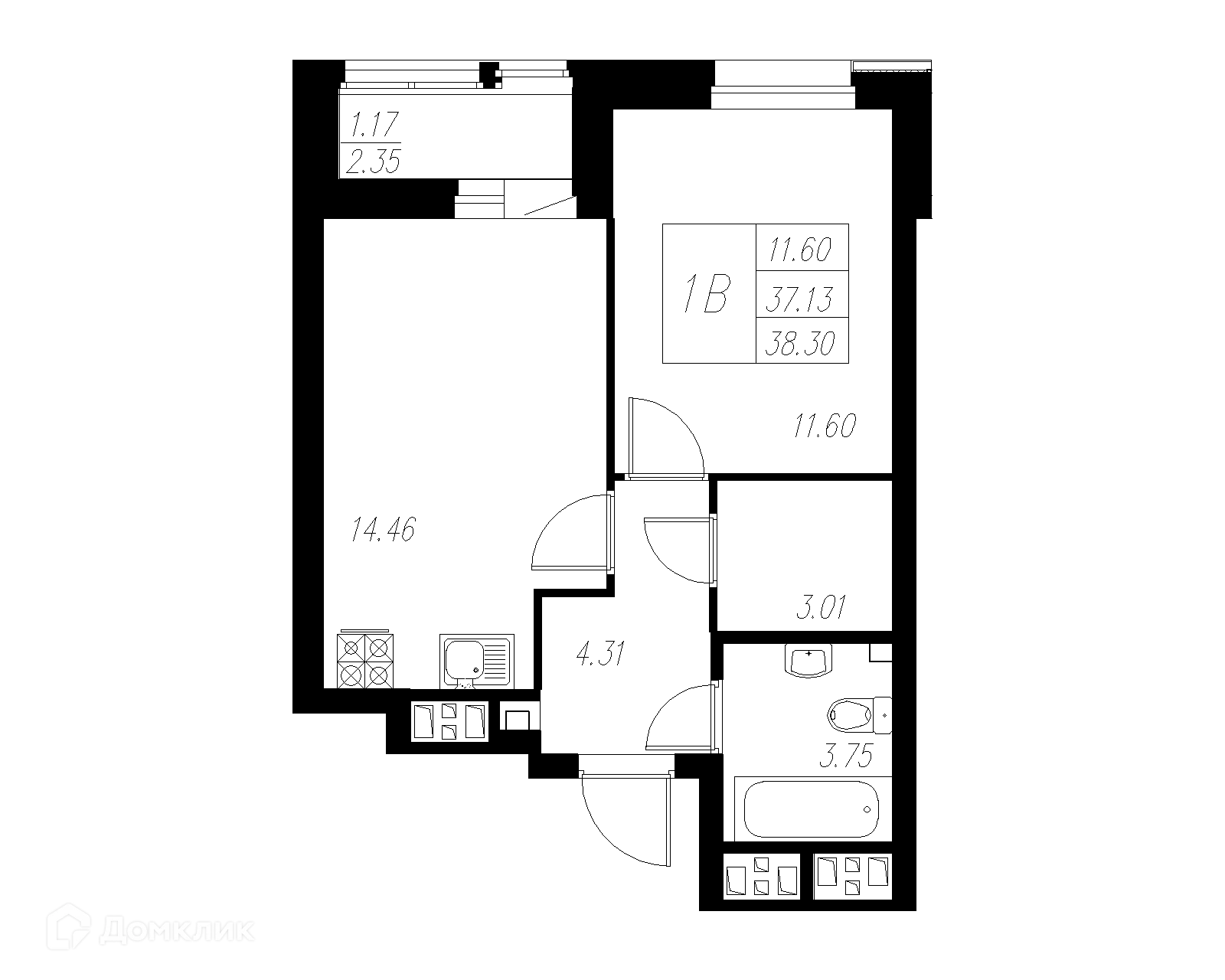 Фото квартиры в ЖК Статный