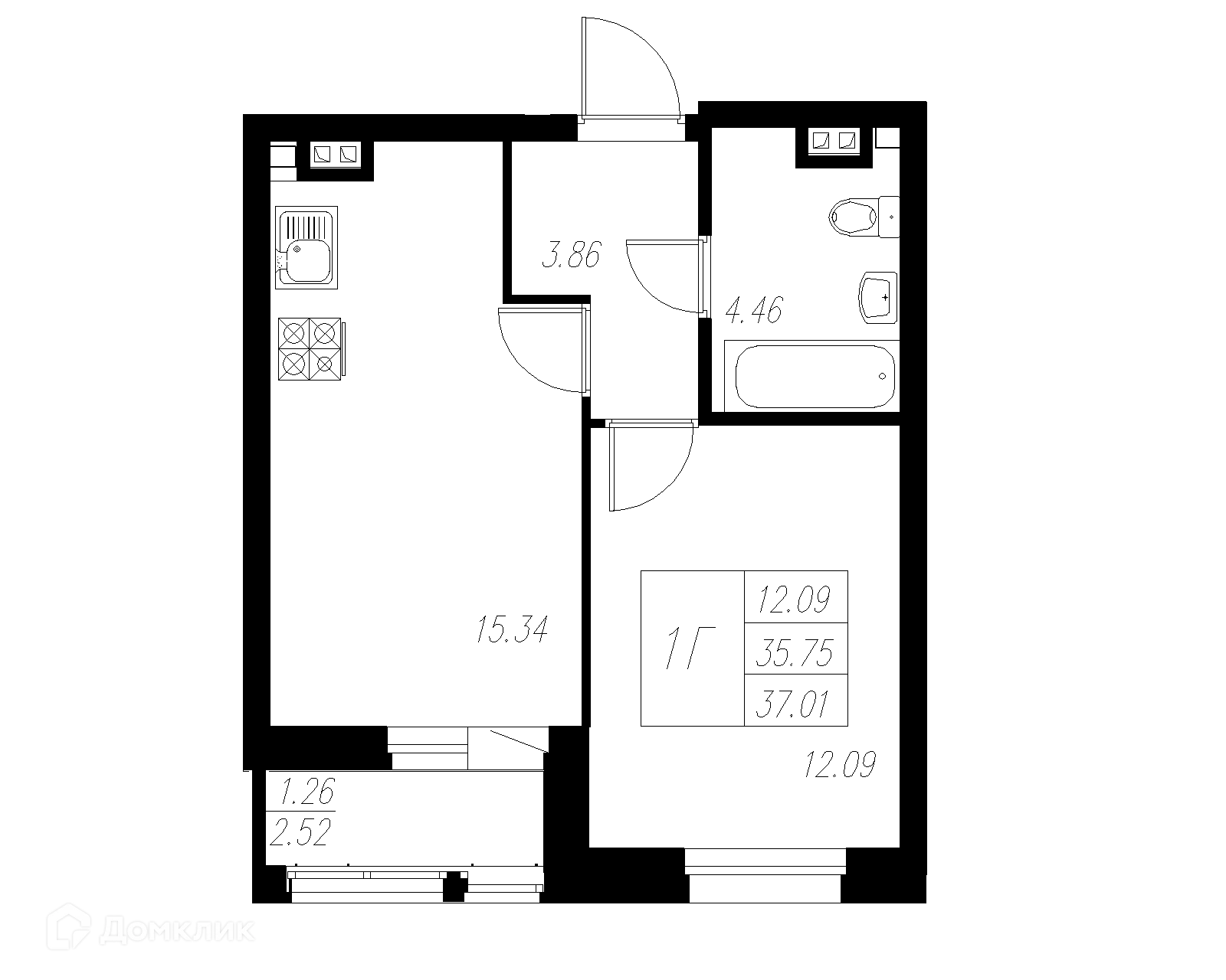 Фото квартиры в ЖК Статный