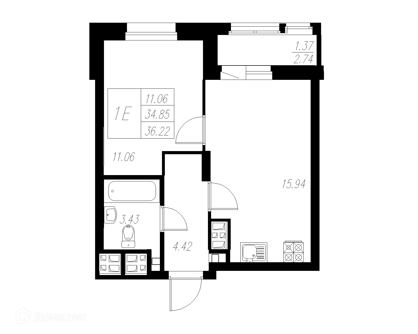 Фото квартиры в ЖК Статный