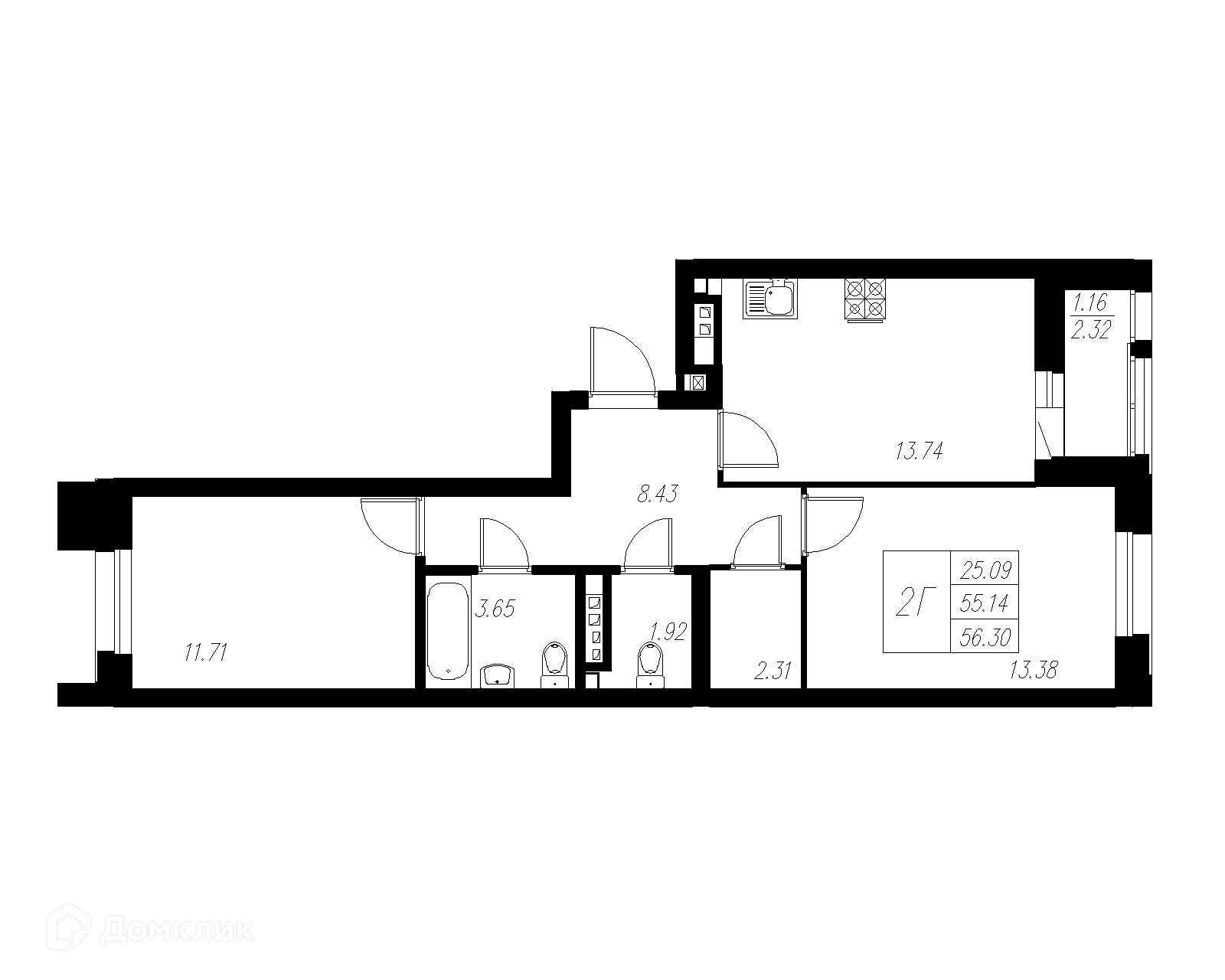 Фото квартиры в ЖК Статный