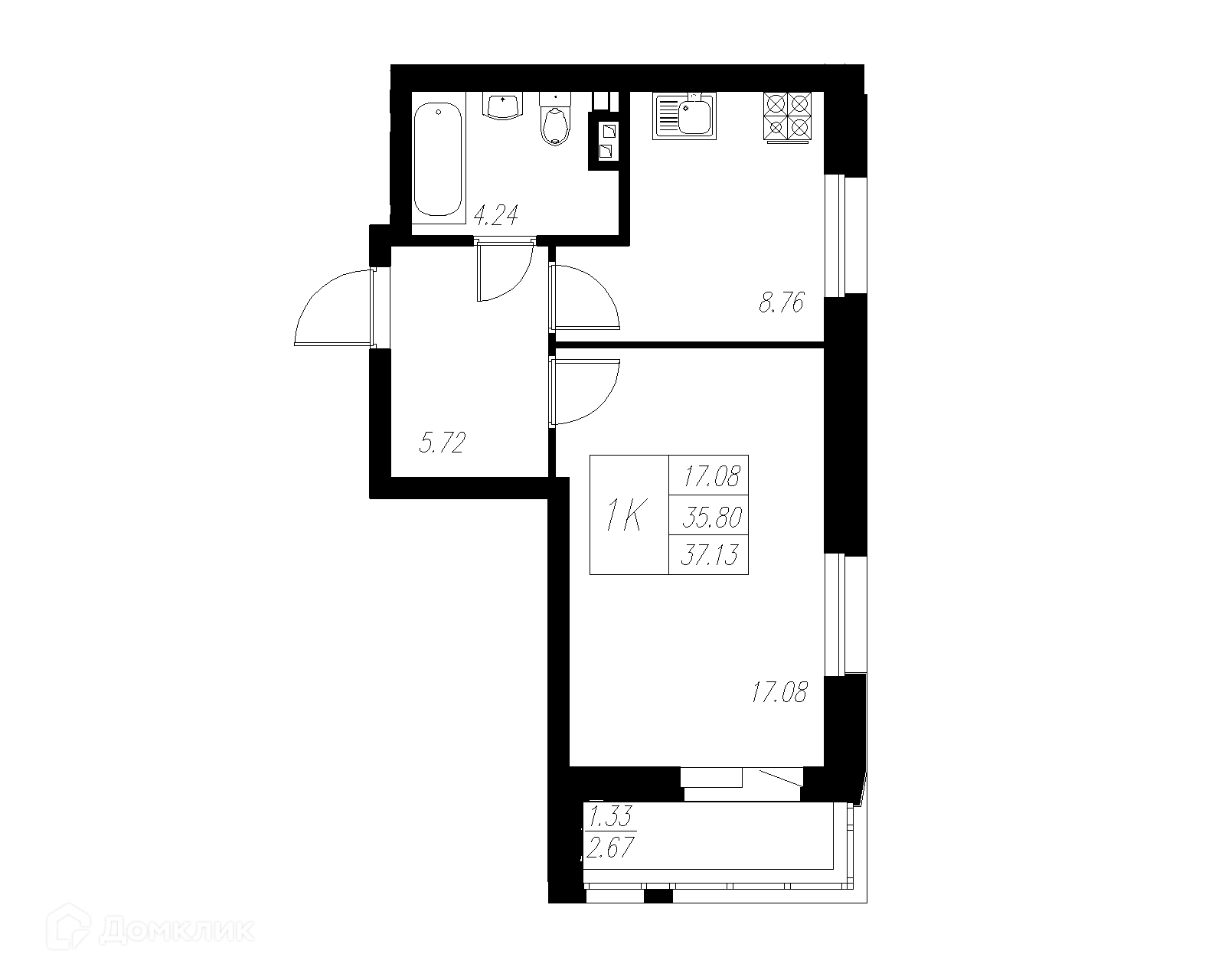 Фото квартиры в ЖК Статный