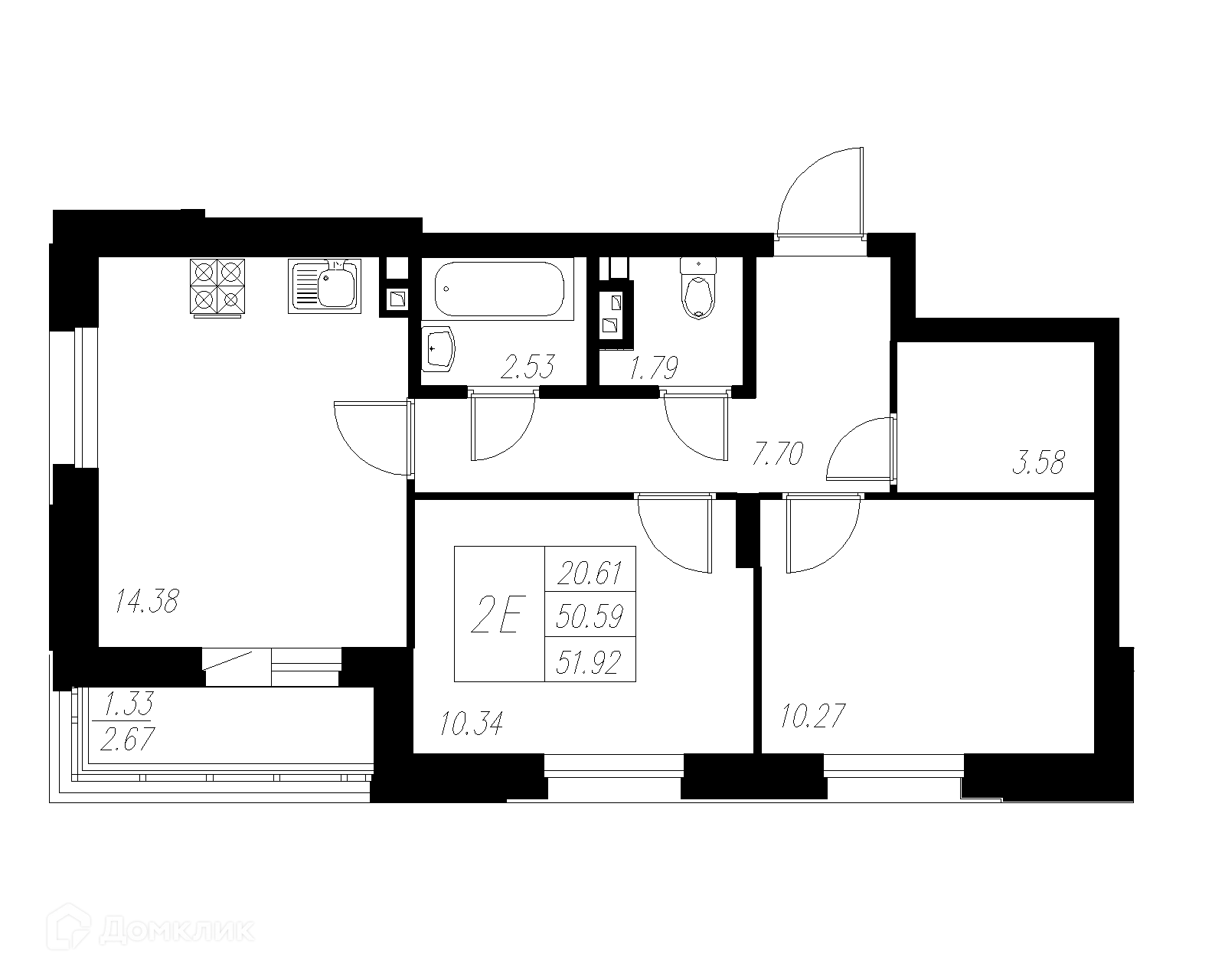 Фото квартиры в ЖК Статный