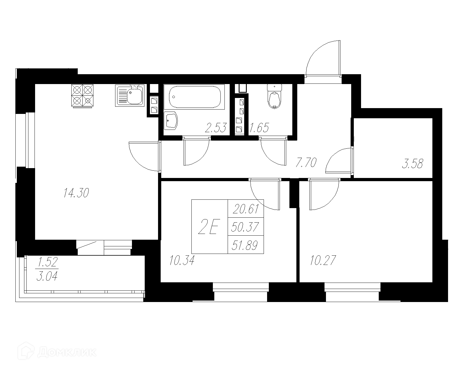 Фото квартиры в ЖК Статный