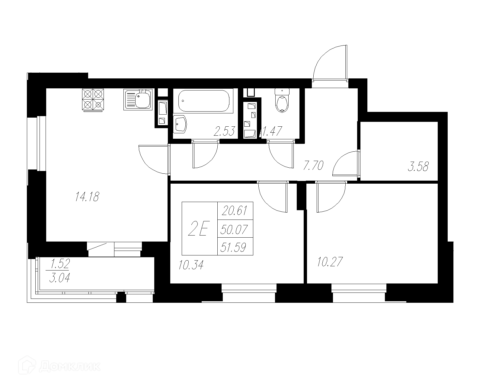 Фото квартиры в ЖК Статный