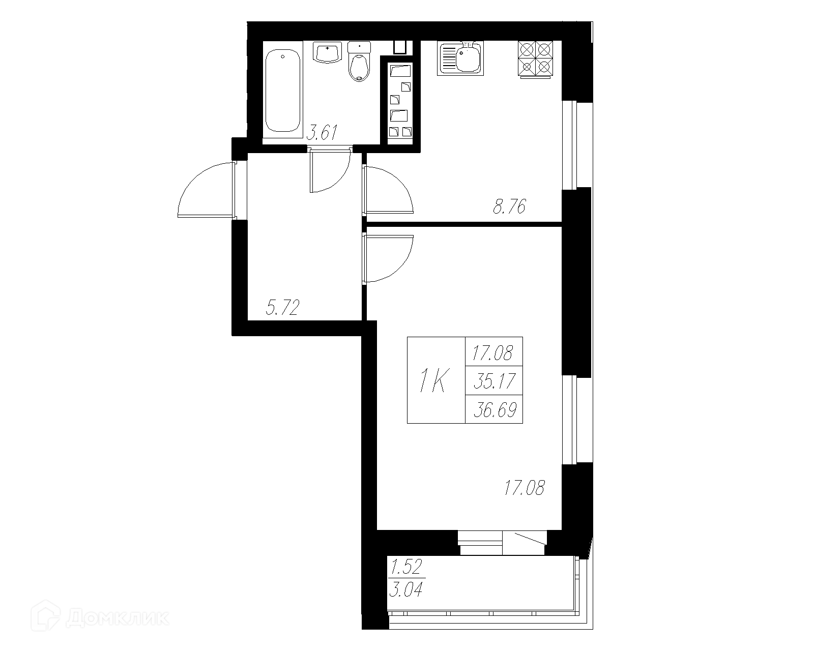 Фото квартиры в ЖК Статный