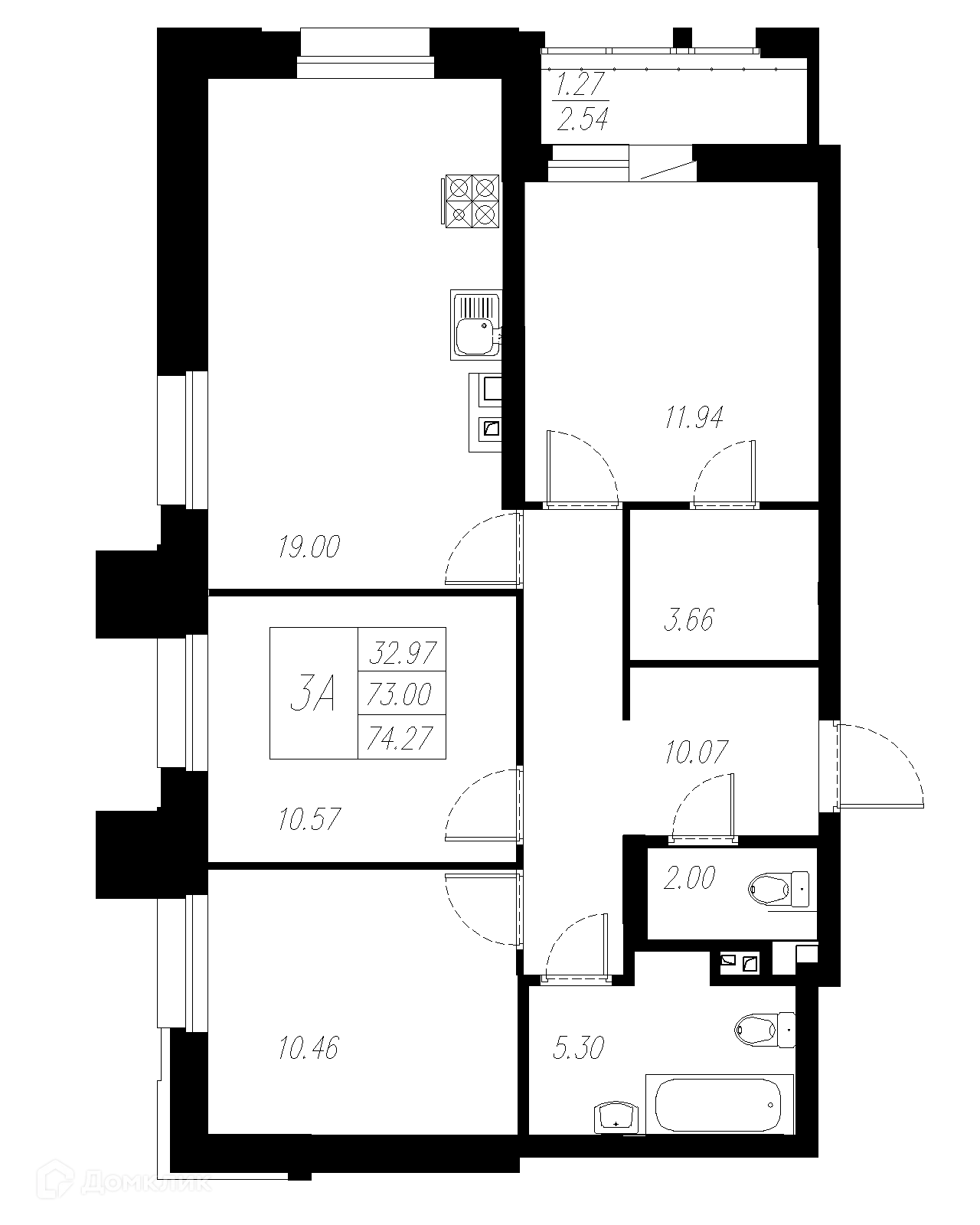 Фото квартиры в ЖК Статный