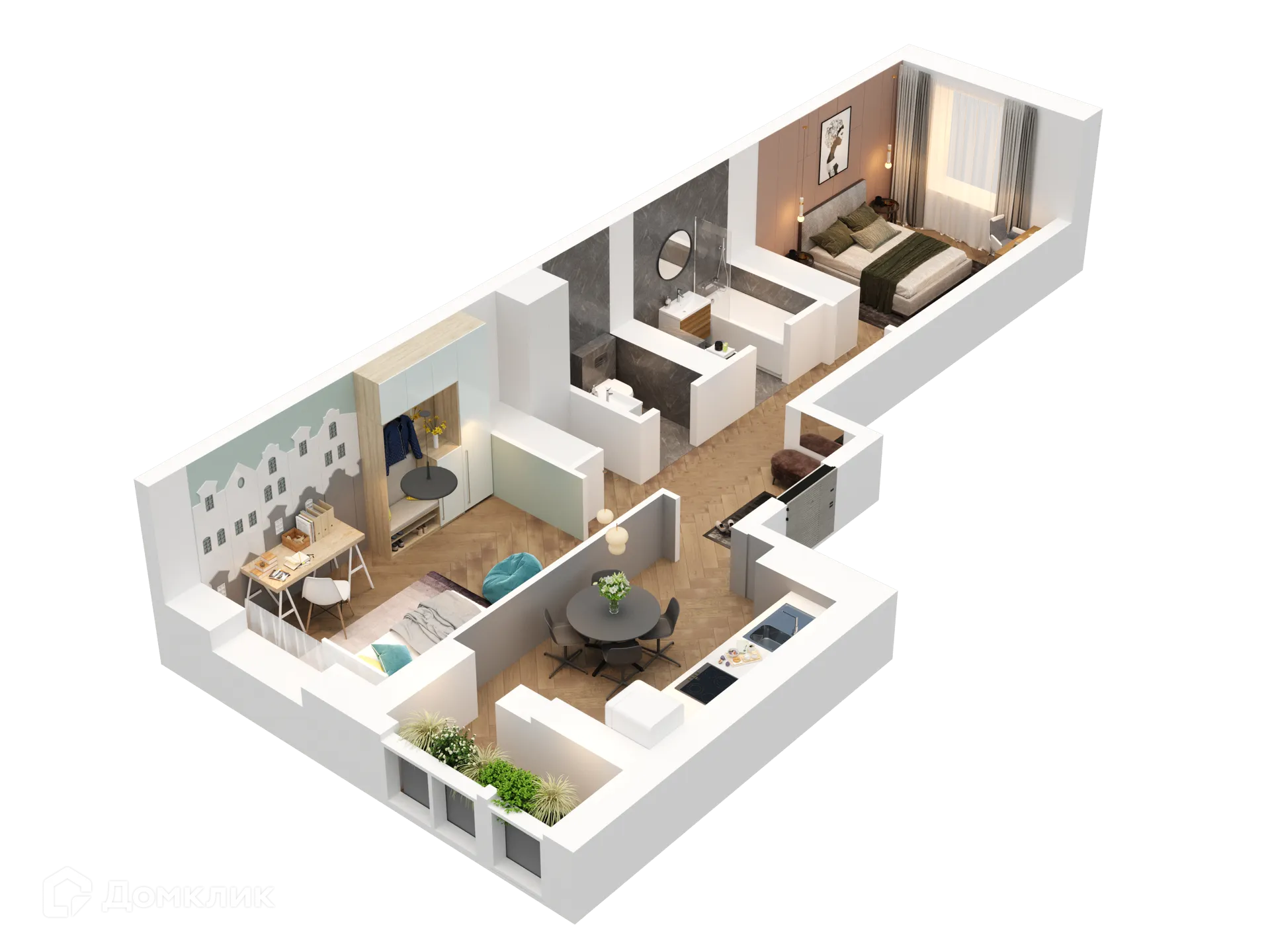 Фото квартиры в ЖК Статный