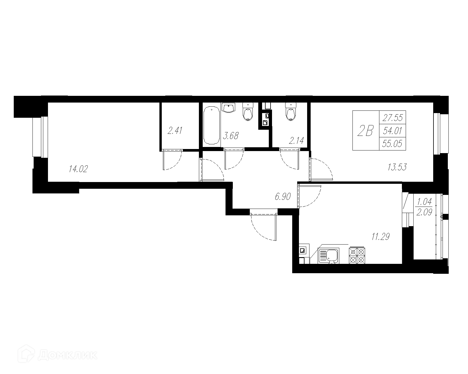 Фото квартиры в ЖК Статный