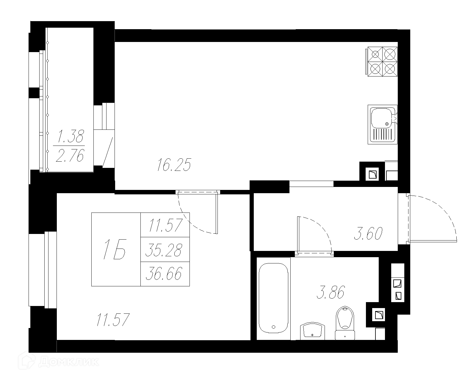 Фото квартиры в ЖК Статный