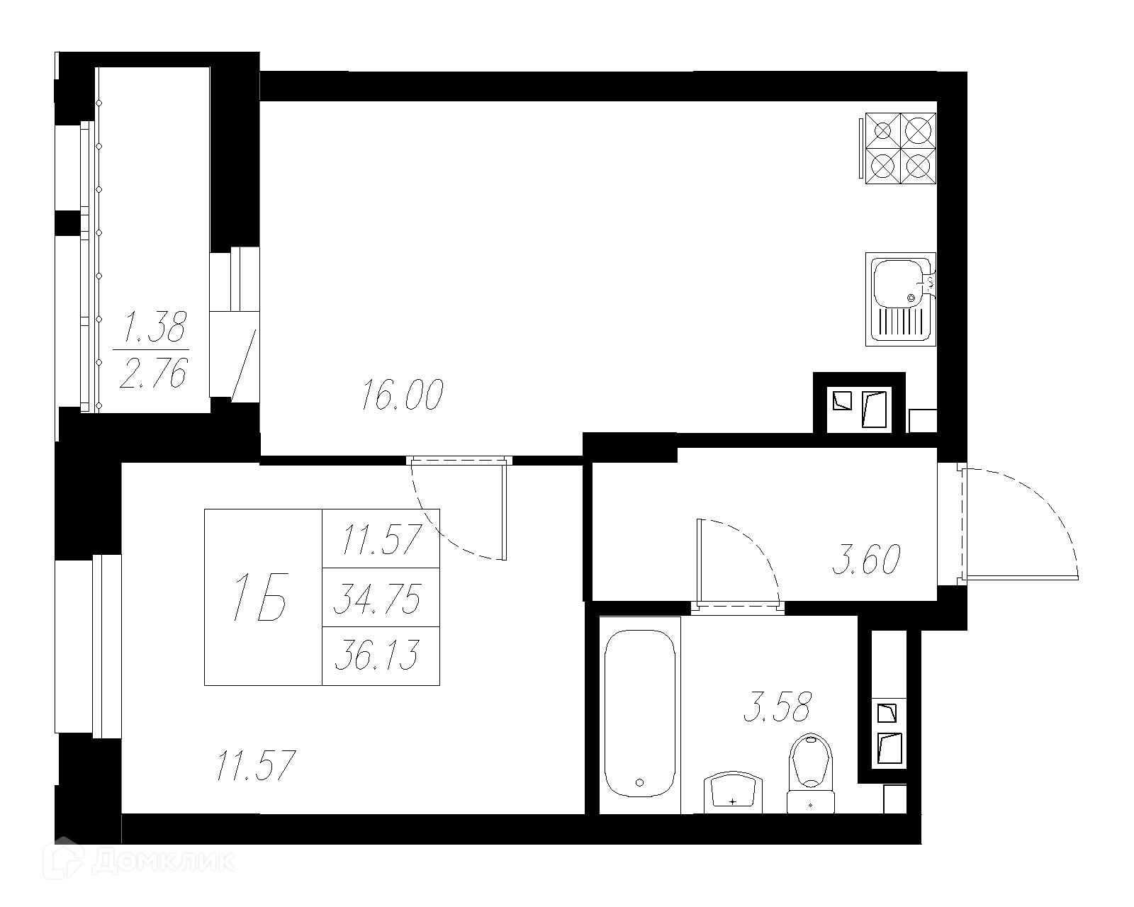 Фото квартиры в ЖК Статный