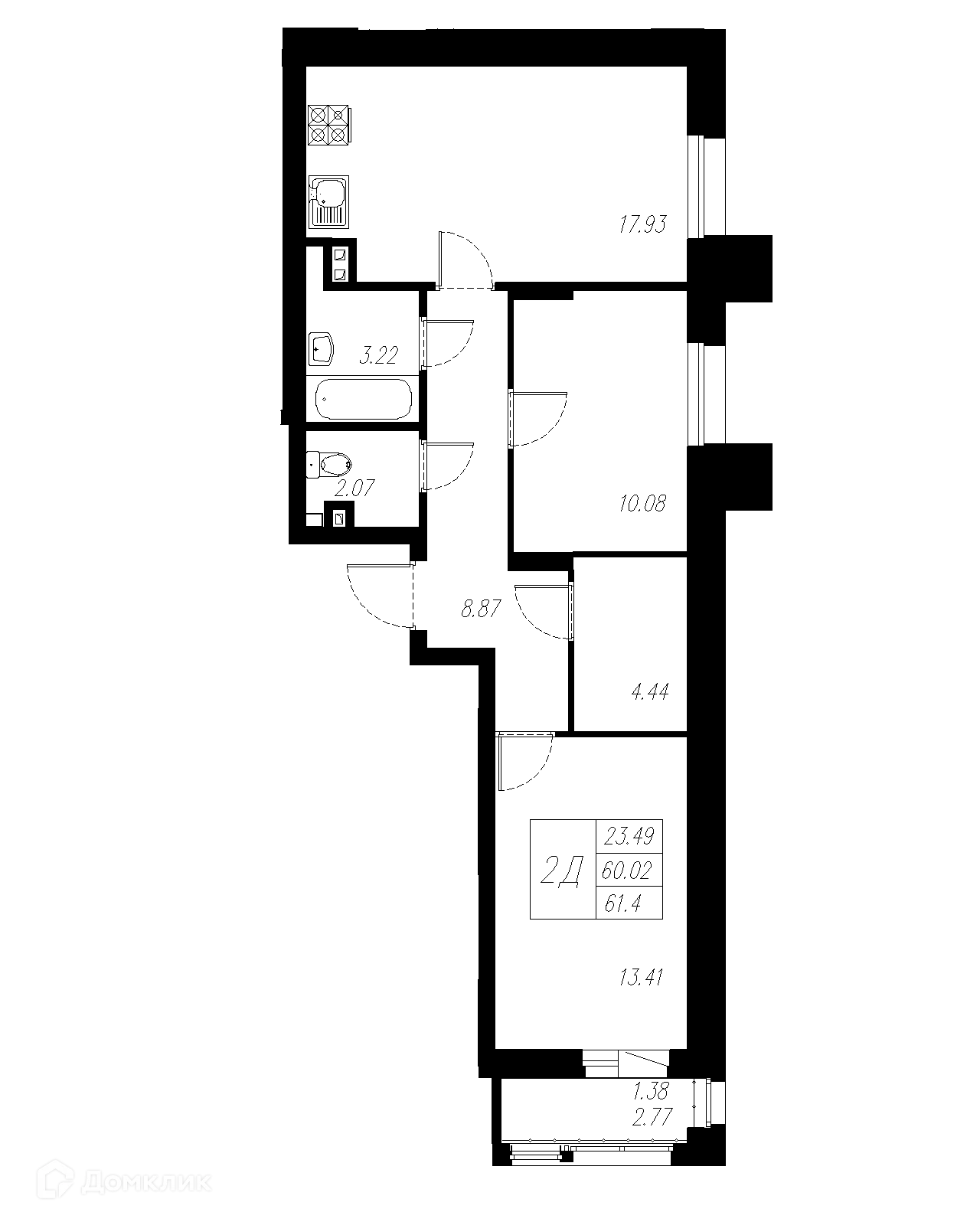 Фото квартиры в ЖК Статный