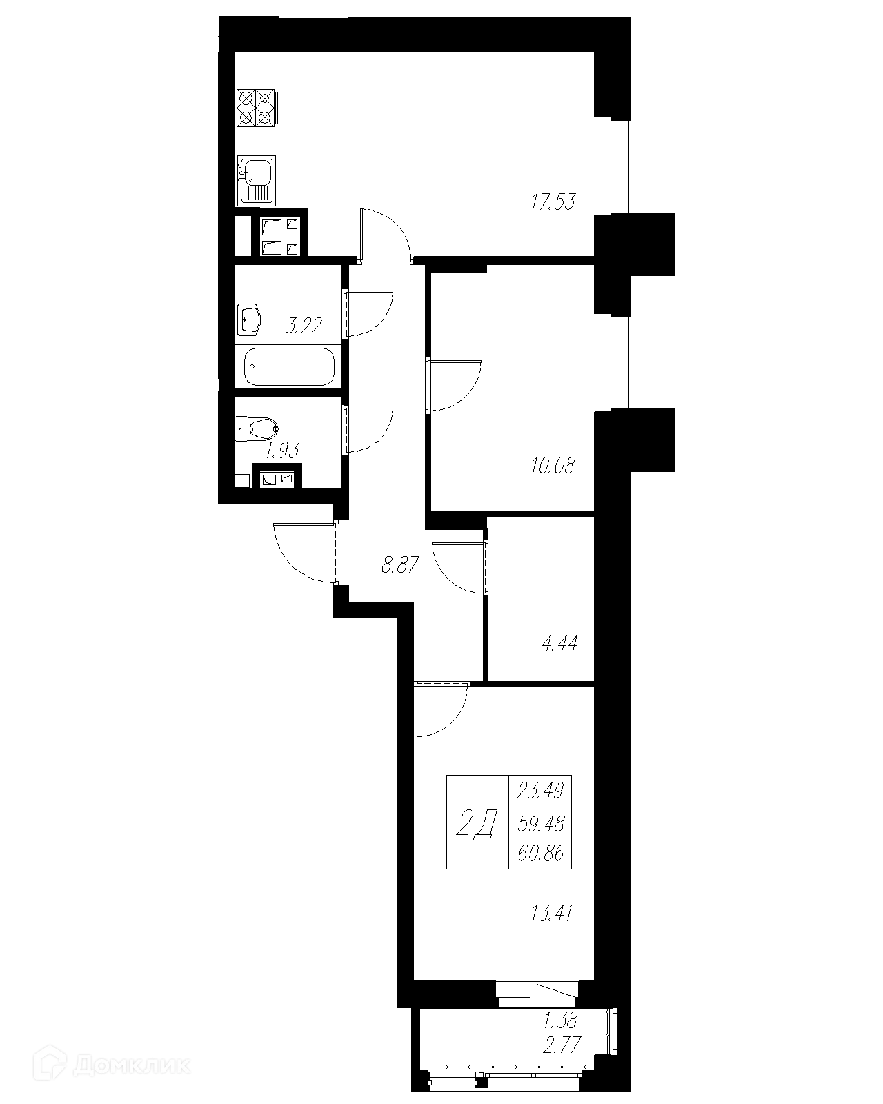 Фото квартиры в ЖК Статный