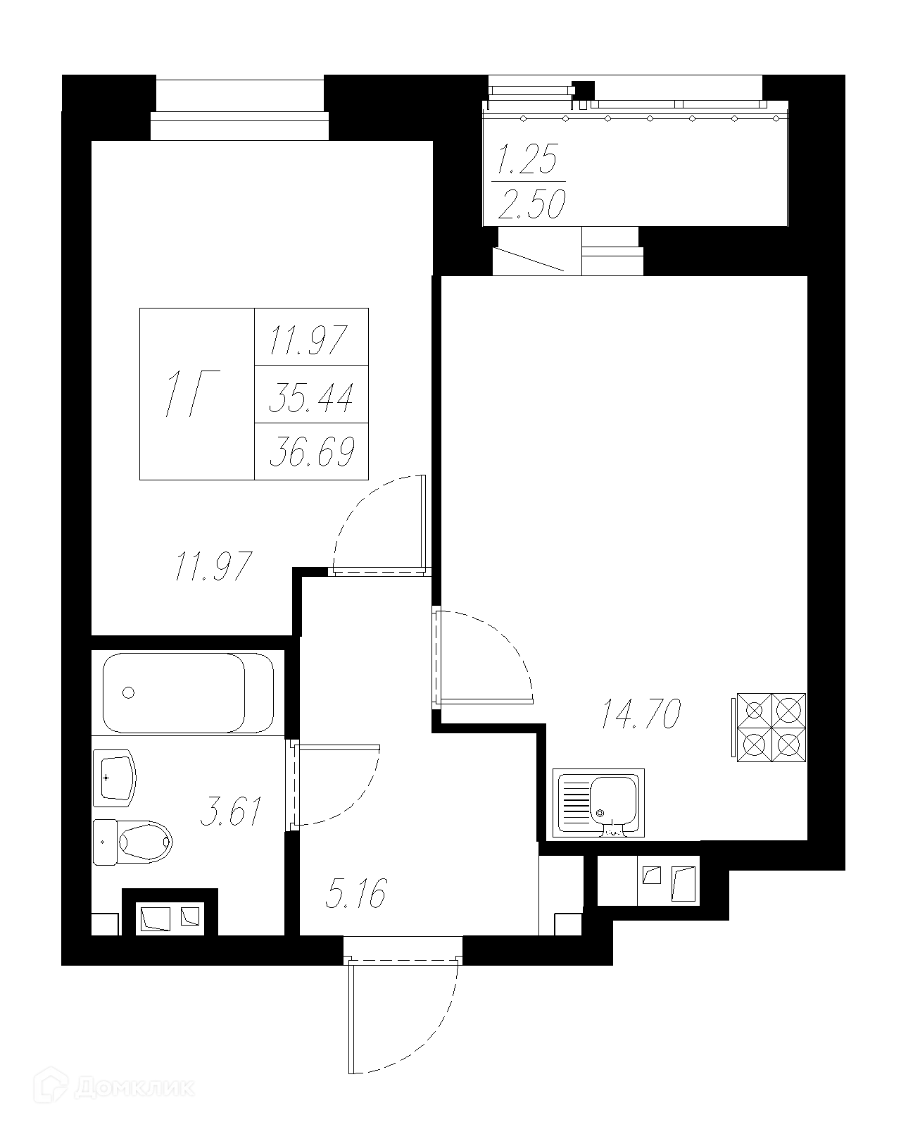 Фото квартиры в ЖК Статный