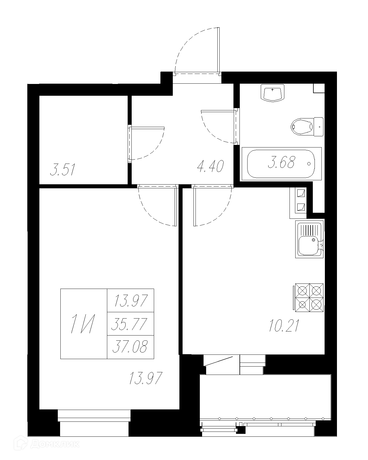 Фото квартиры в ЖК Статный