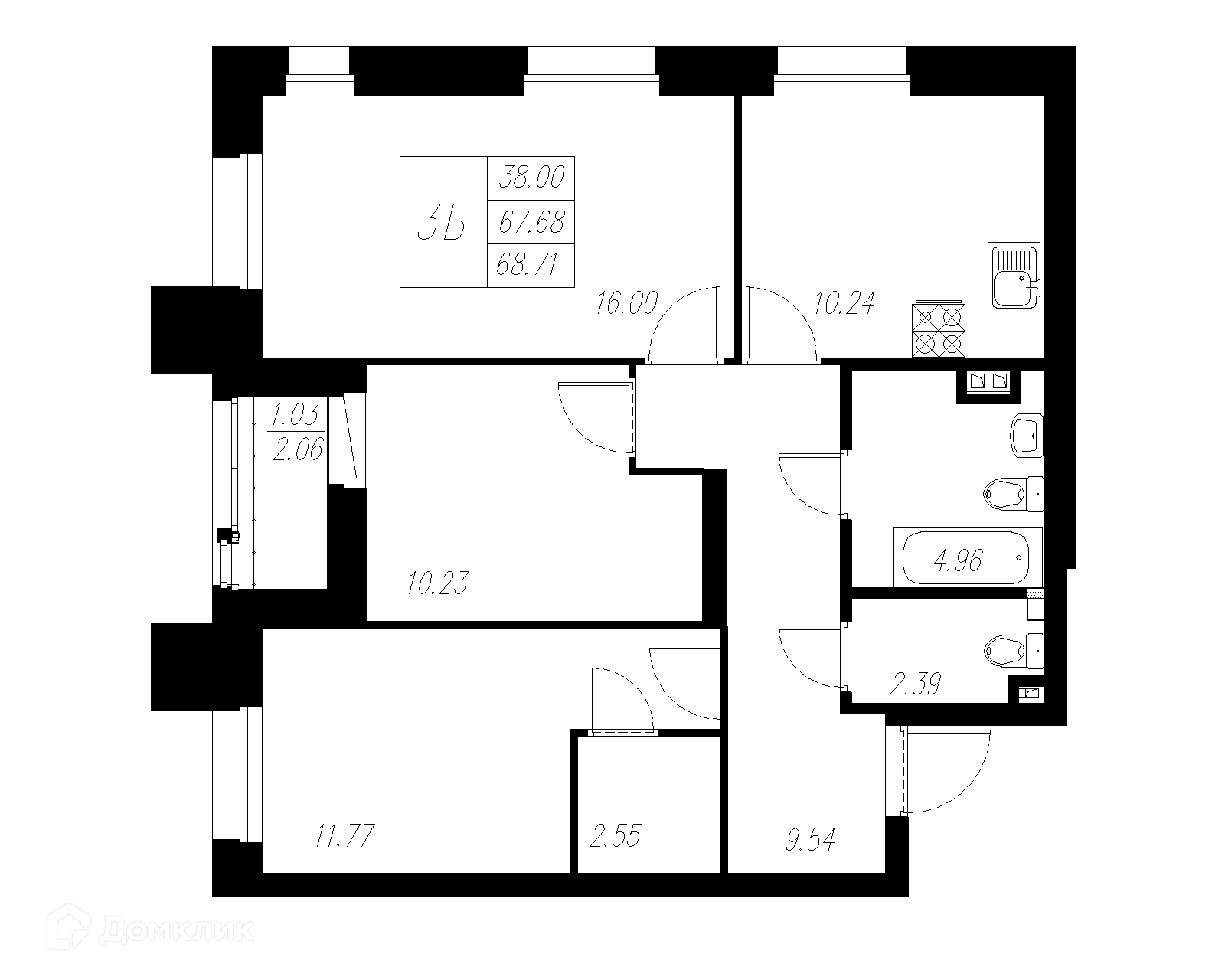 Фото квартиры в ЖК Статный