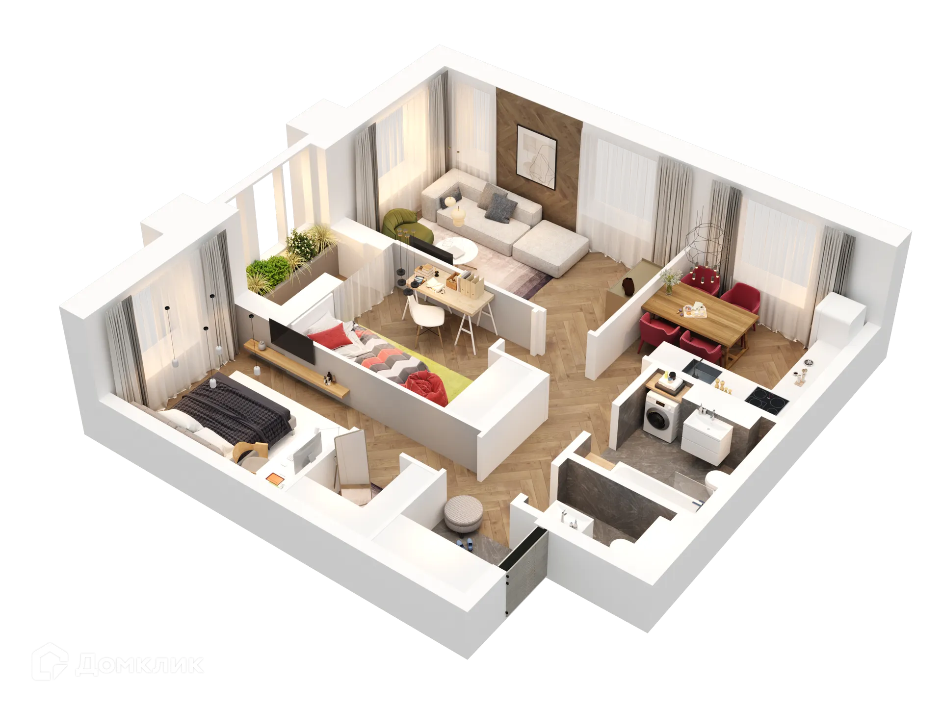 Фото квартиры в ЖК Статный