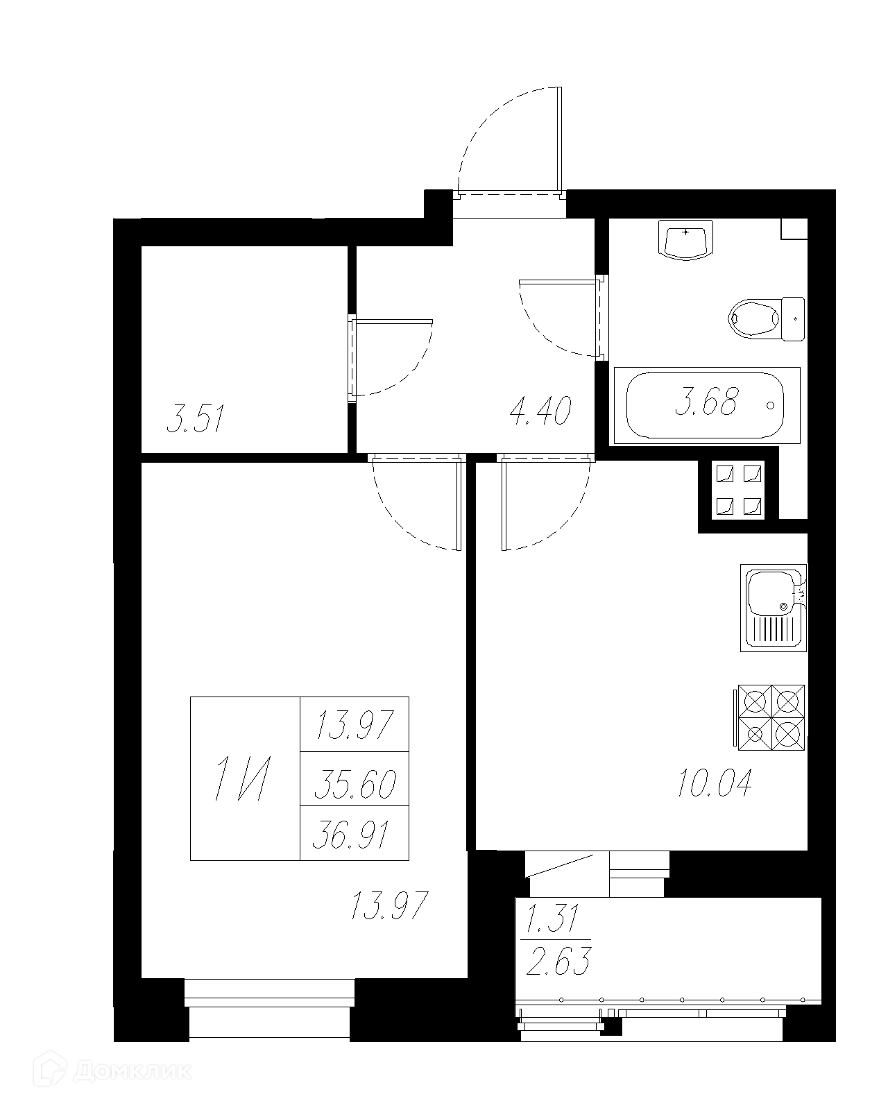 Фото квартиры в ЖК Статный