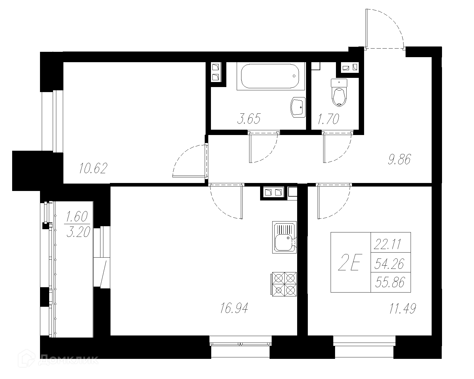 Фото квартиры в ЖК Статный