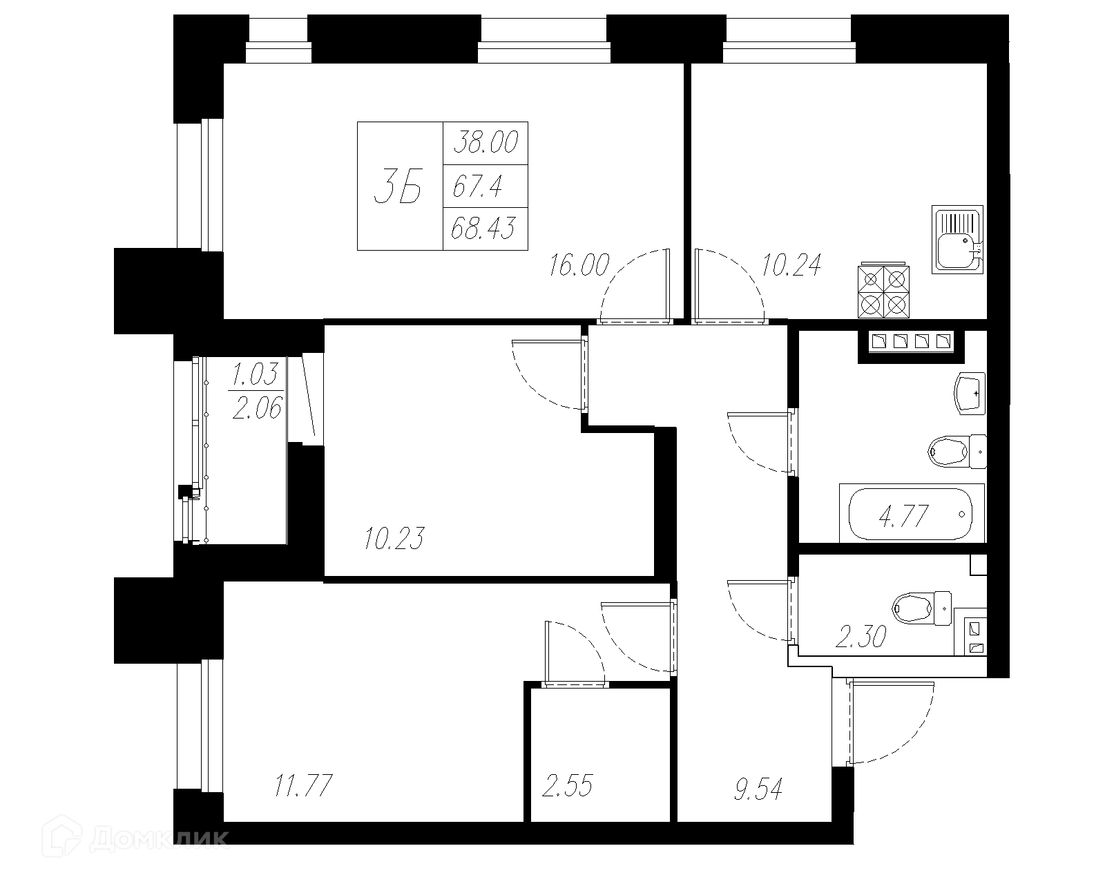 Фото квартиры в ЖК Статный