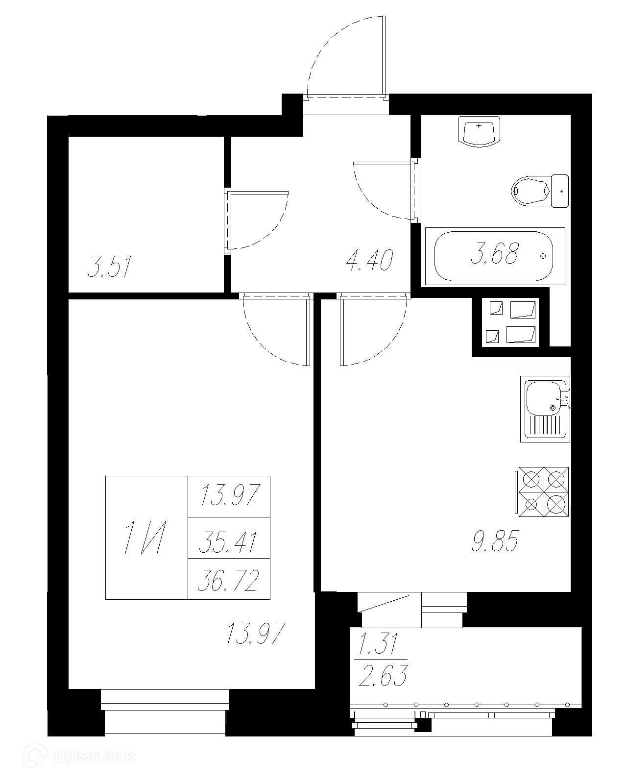 Фото квартиры в ЖК Статный