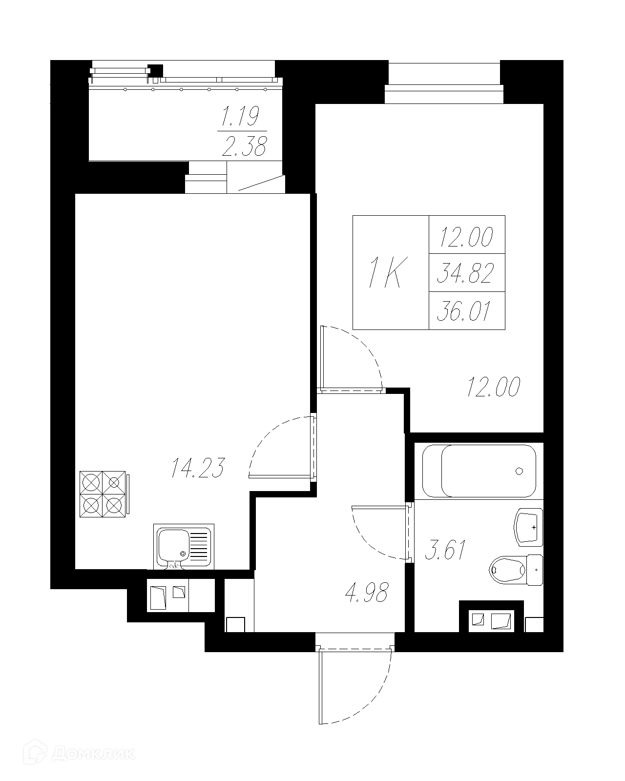 Фото квартиры в ЖК Статный