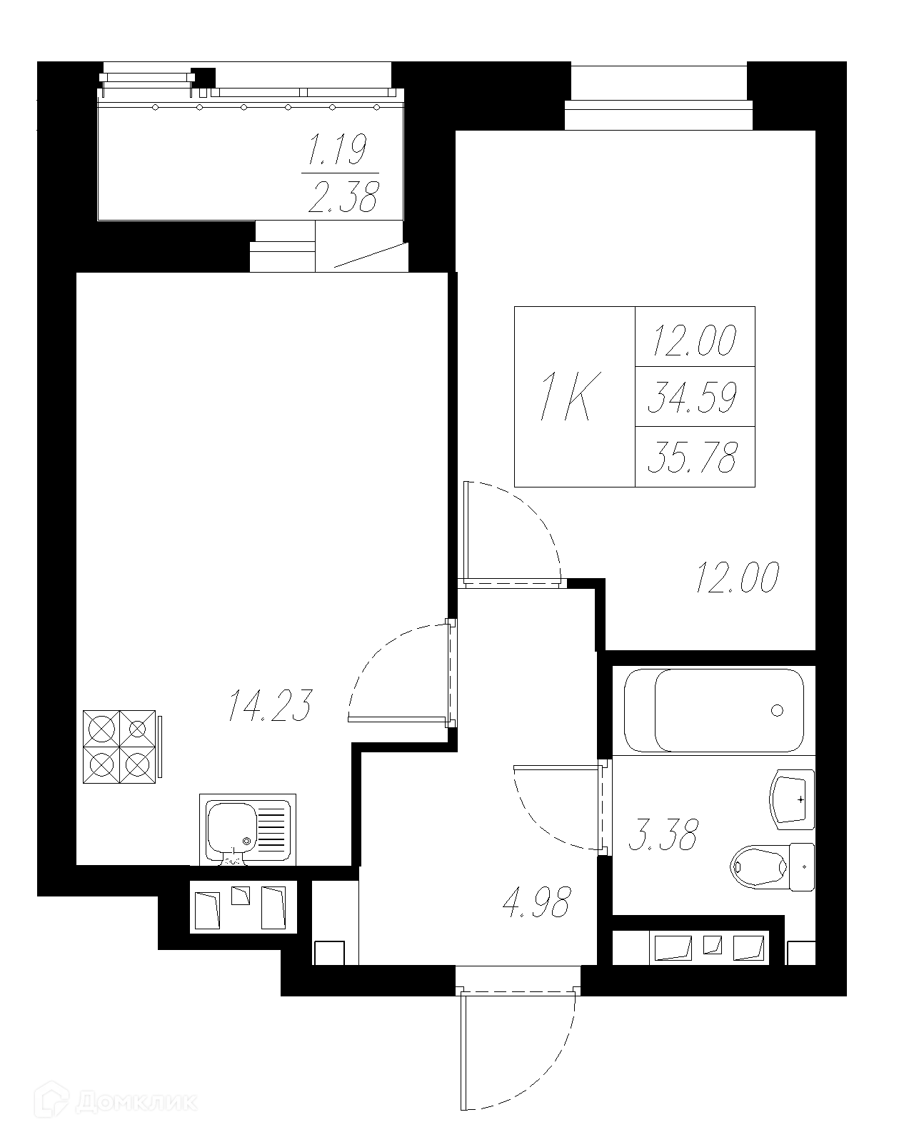 Фото квартиры в ЖК Статный