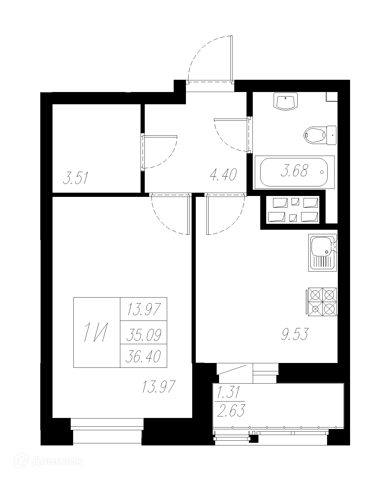 Фото квартиры в ЖК Статный