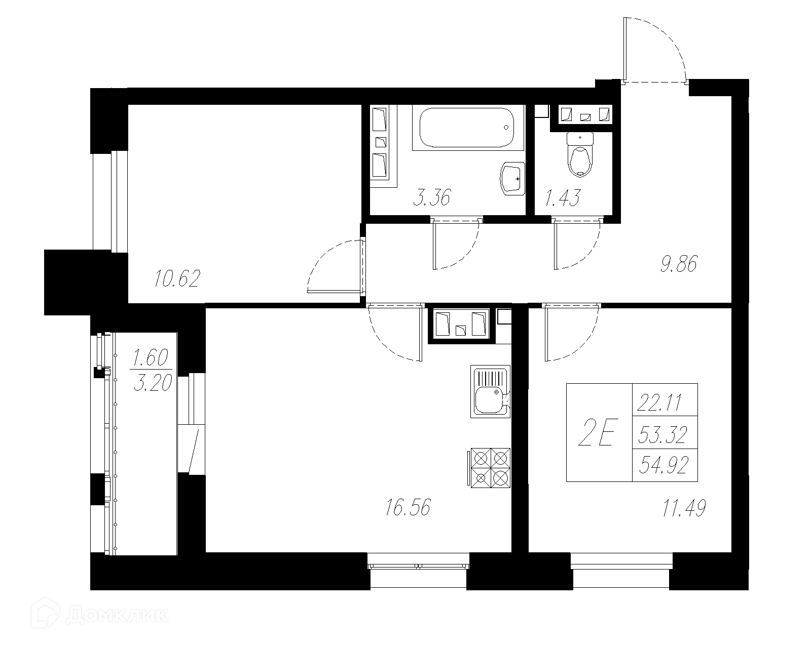 Фото квартиры в ЖК Статный