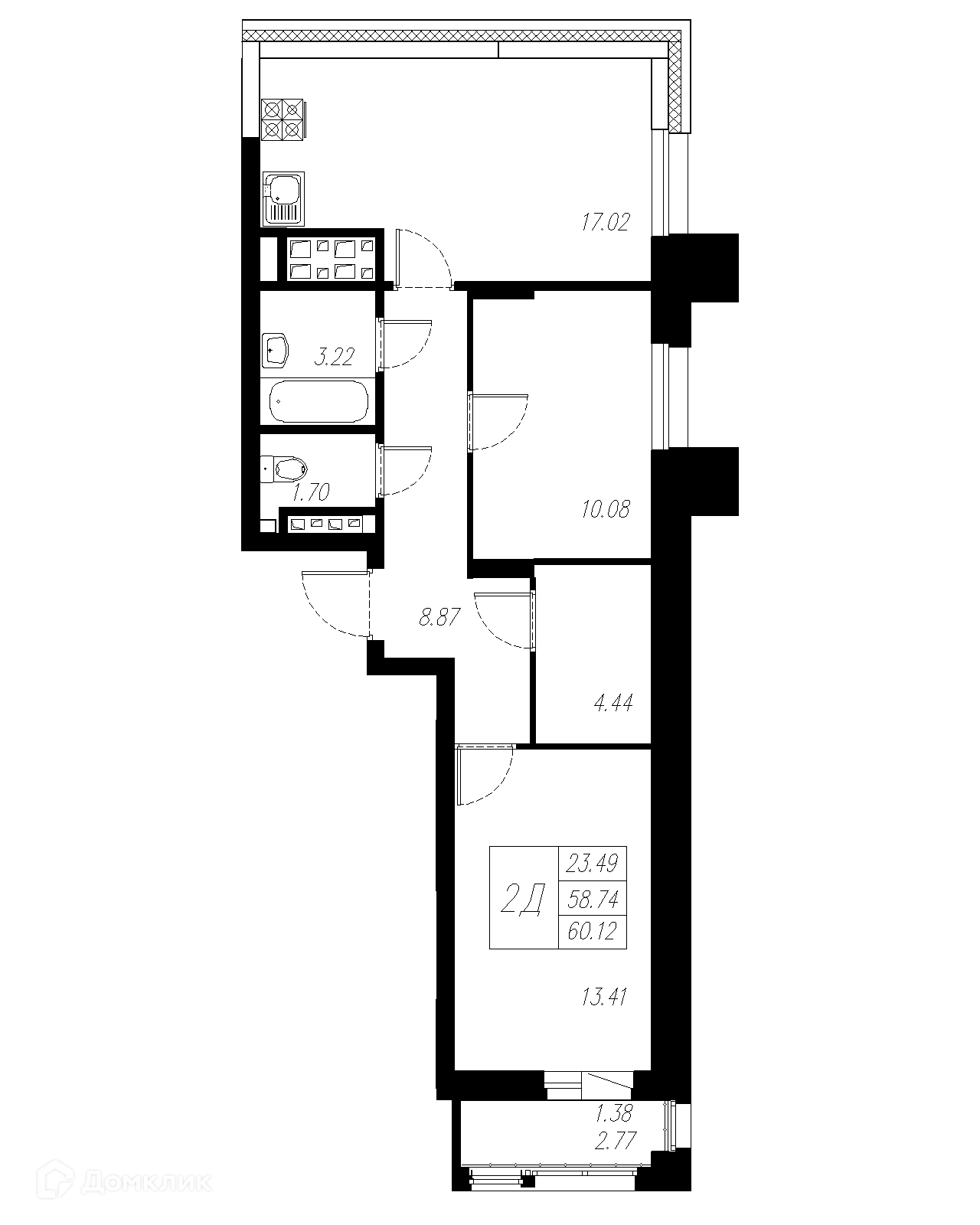 Фото квартиры в ЖК Статный