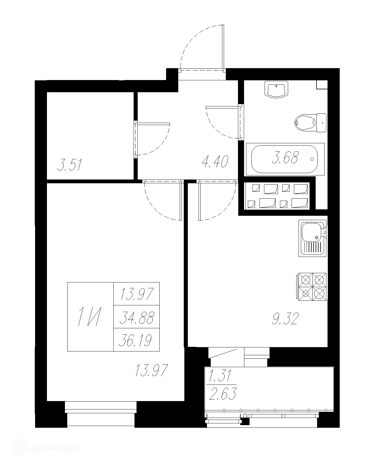 Фото квартиры в ЖК Статный