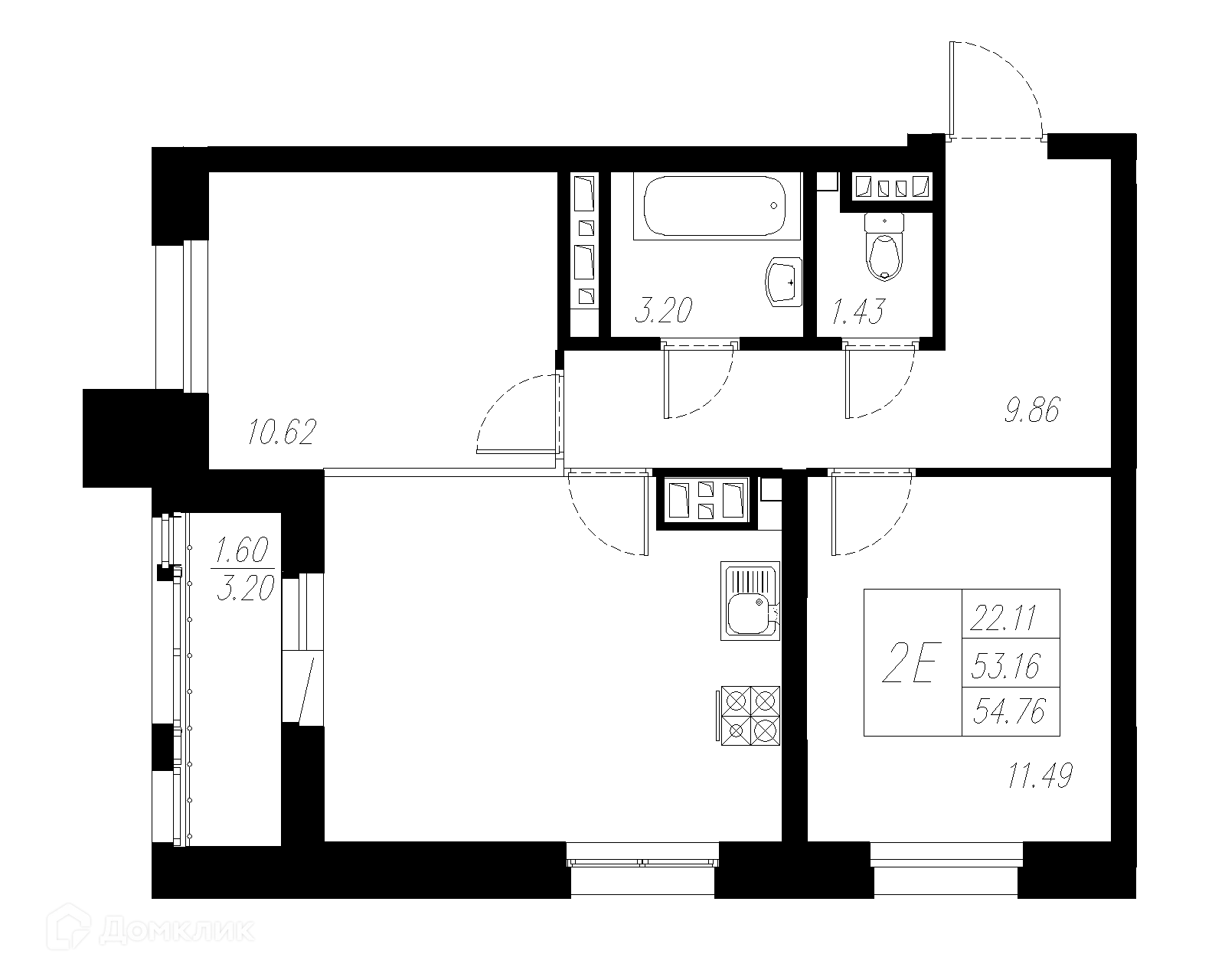 Фото квартиры в ЖК Статный