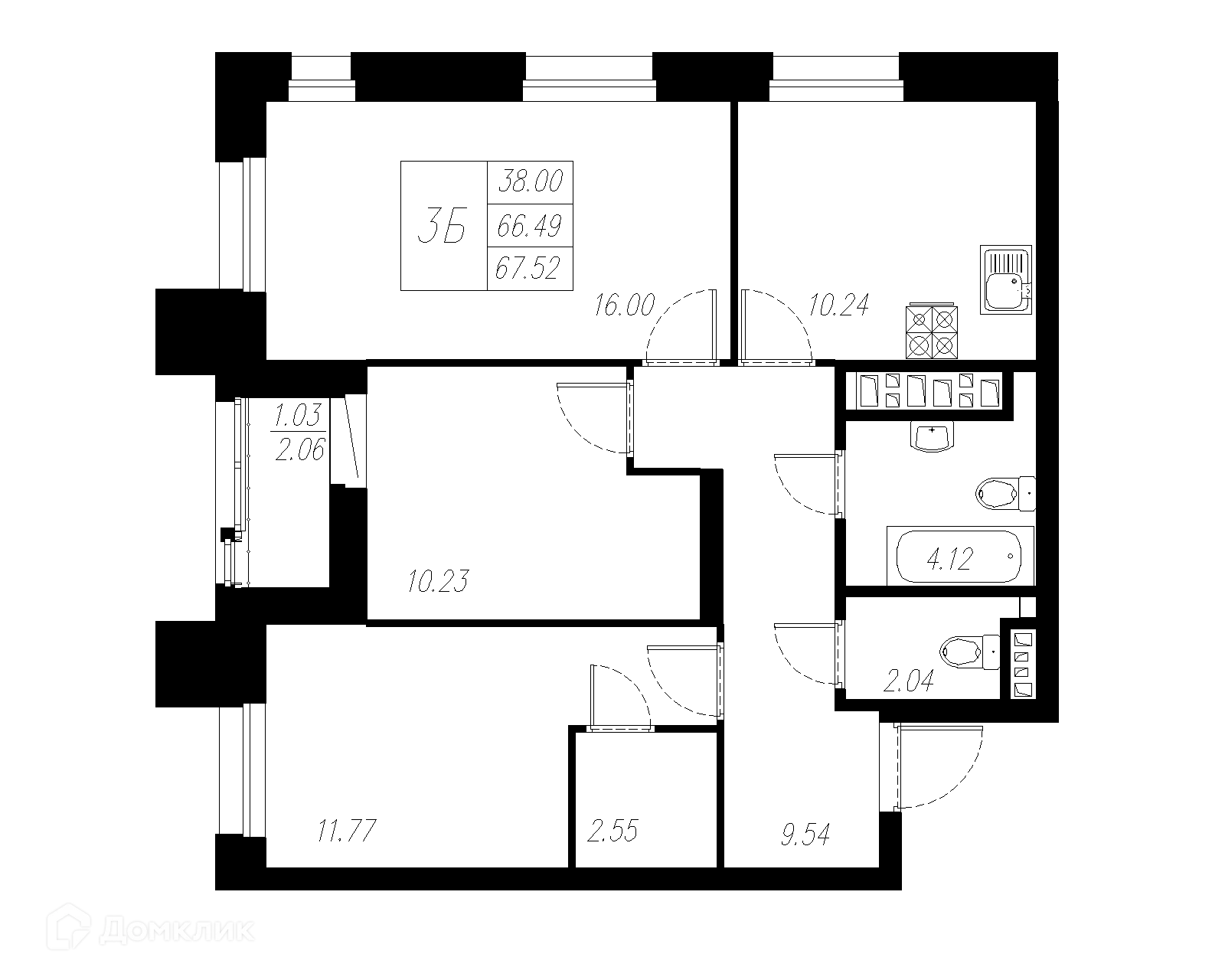 Фото квартиры в ЖК Статный