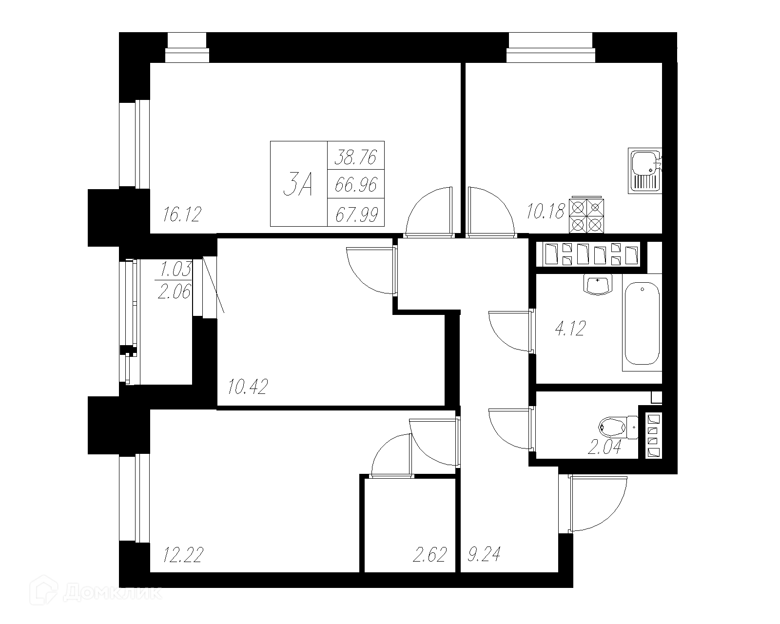 Фото квартиры в ЖК Статный