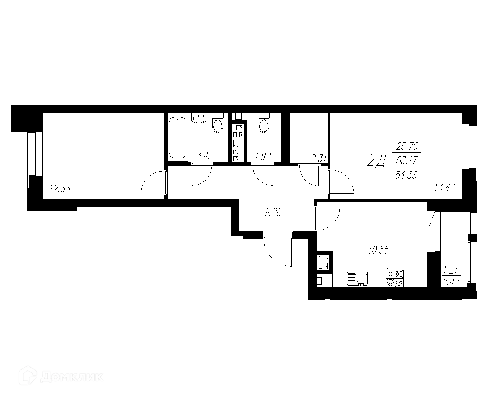 Фото квартиры в ЖК Статный