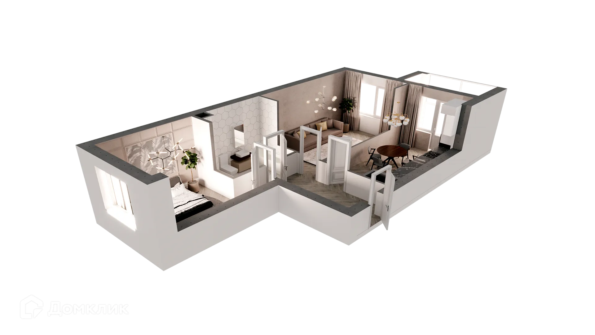 Фото квартиры в ЖК"Мечта"