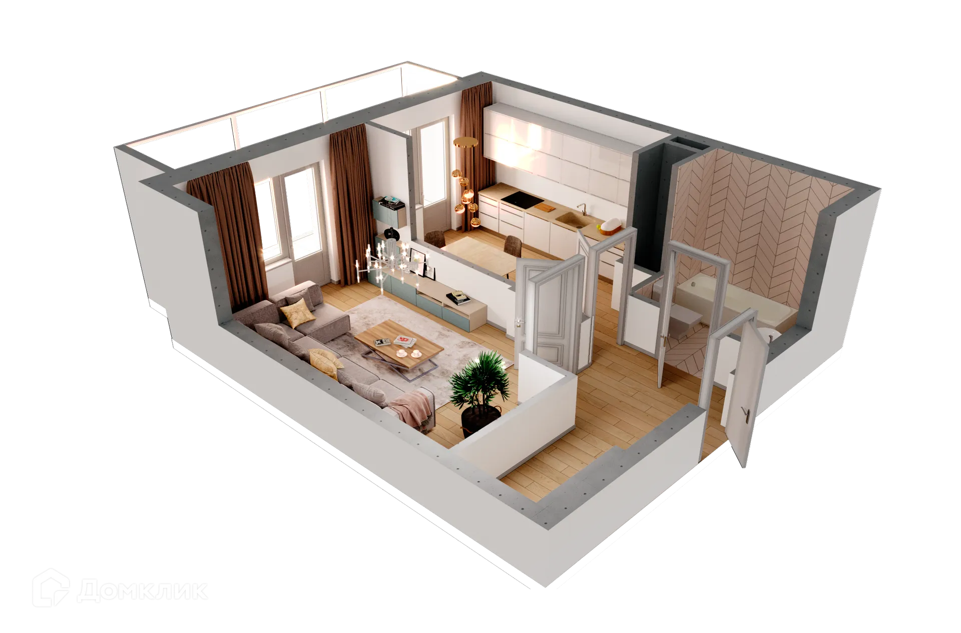 Фото квартиры в ЖК"Мечта"