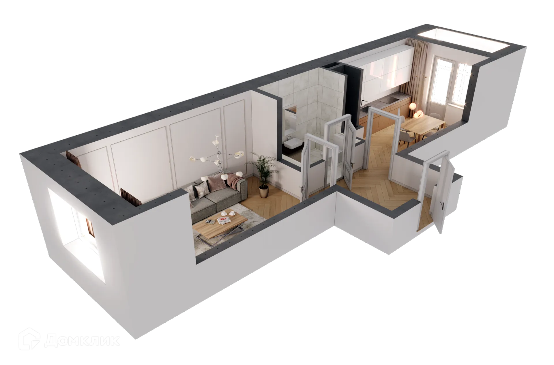 Фото квартиры в ЖК"Мечта"