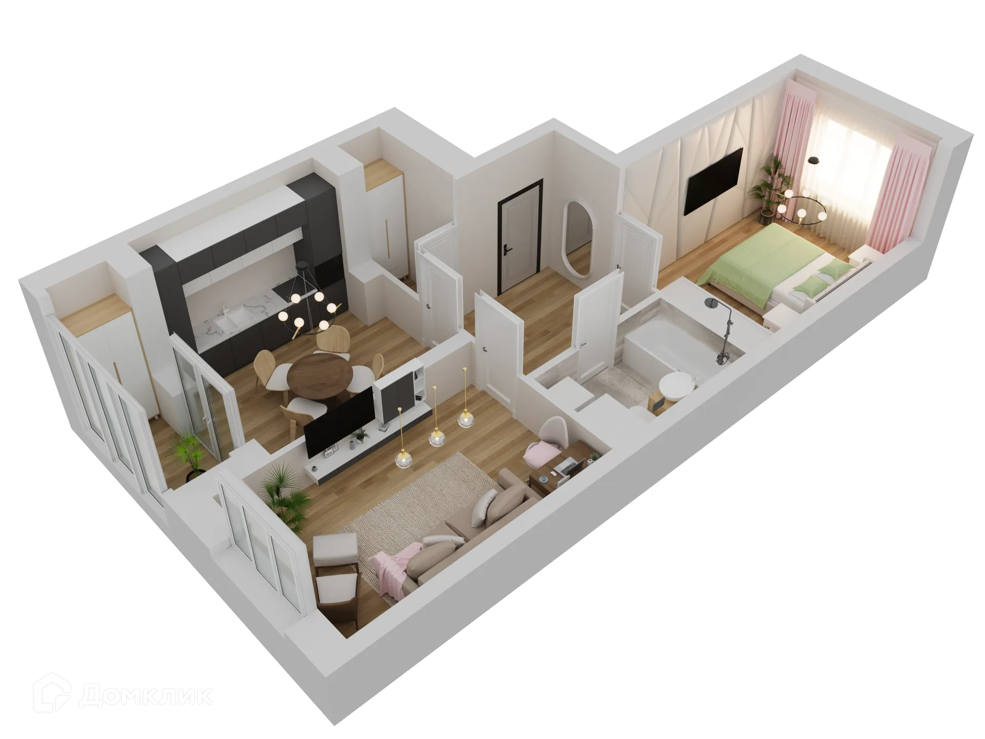 Фото квартиры в ЖК"Мечта"