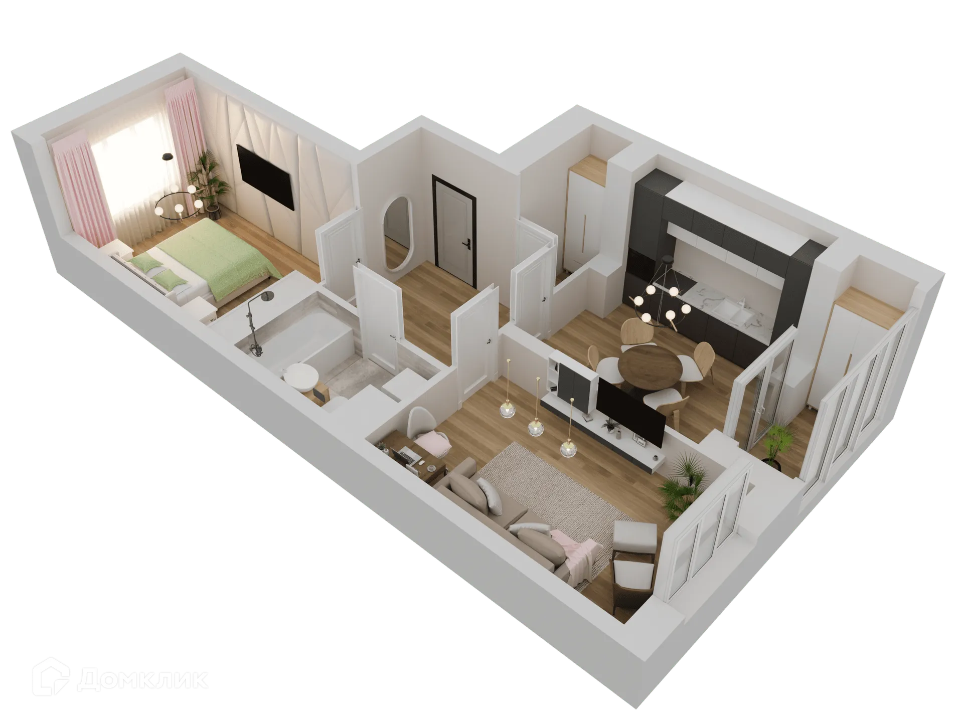 Фото квартиры в ЖК"Мечта"