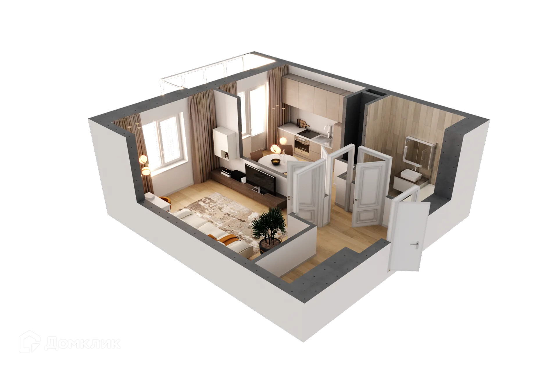 Фото квартиры в ЖК"Мечта"